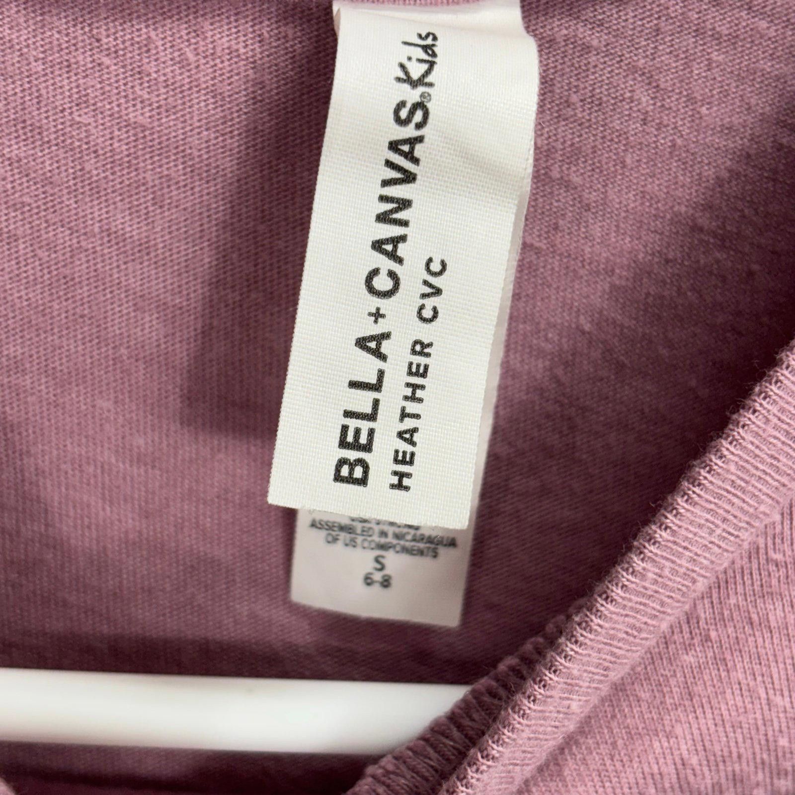 Other Bella Canvas Girls Small (6/8) T-Shirt Size S / US 4 / IT 40 - 3 Thumbnail