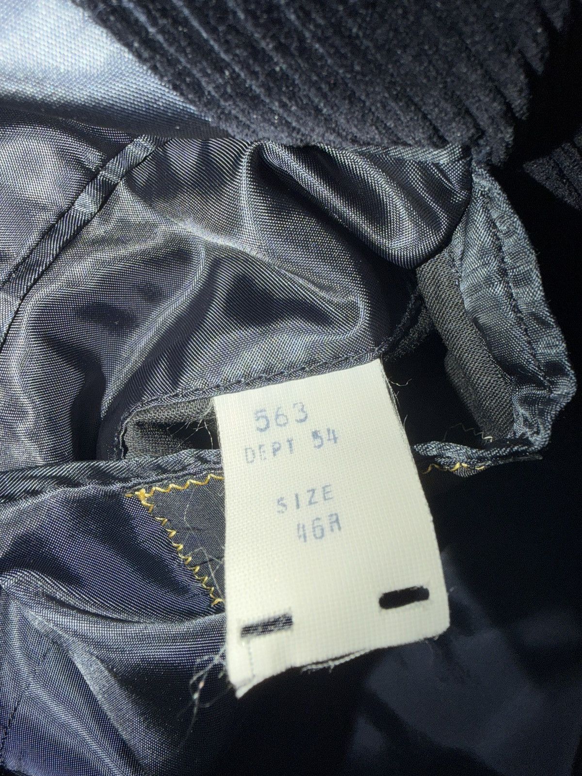 Brooks Brothers vintage brooks brothers corduroy sports jacket in navy Size 46R - 7 Thumbnail