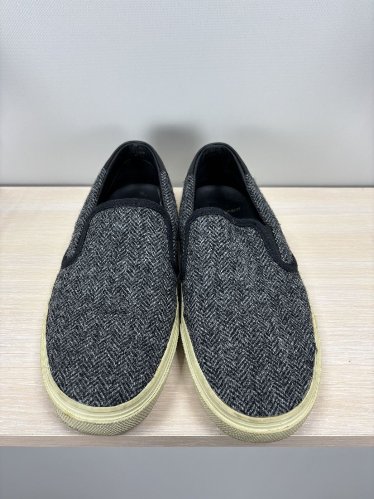 Saint Laurent Paris × Yves Saint Laurent Womens shoes Saint Laurent Size 38 1/2 Color Gray Size US 8.5 / IT 38.5 - 3 Thumbnail