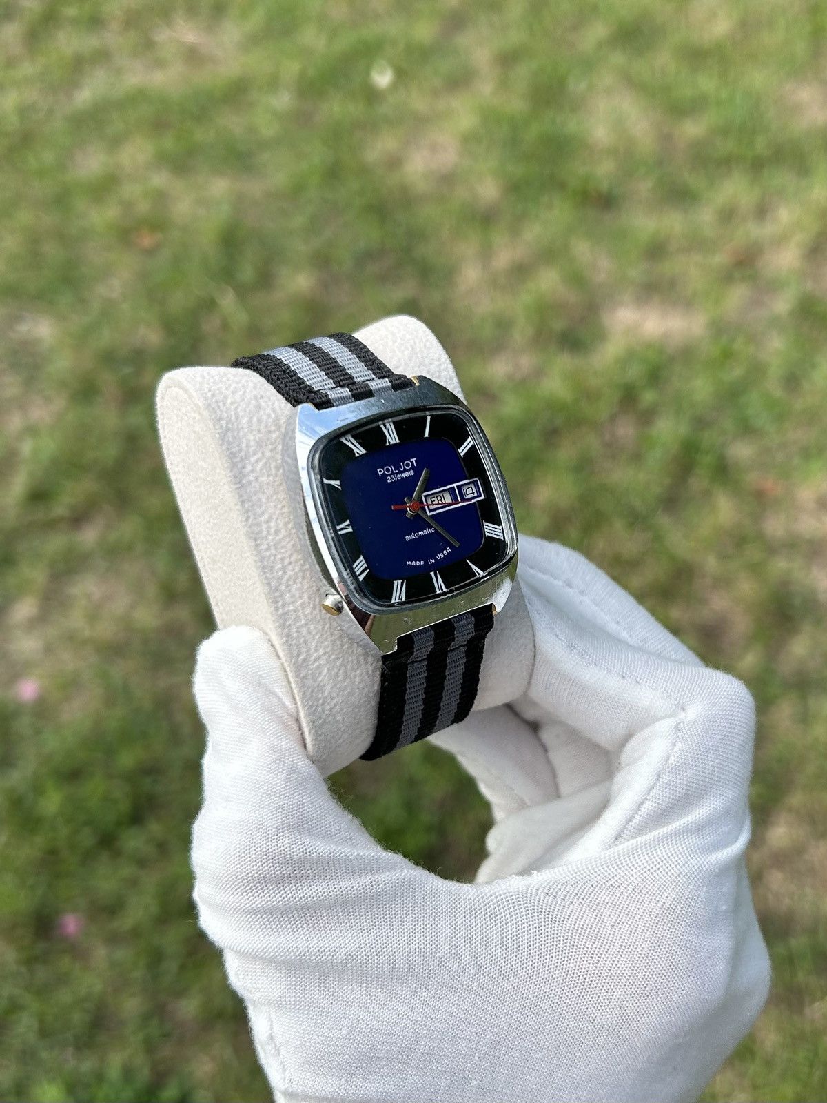 Vintage Vintage Watch Poljot Automatic USSR Soviet Mechanical 1980s Size ONE SIZE - 5 Thumbnail