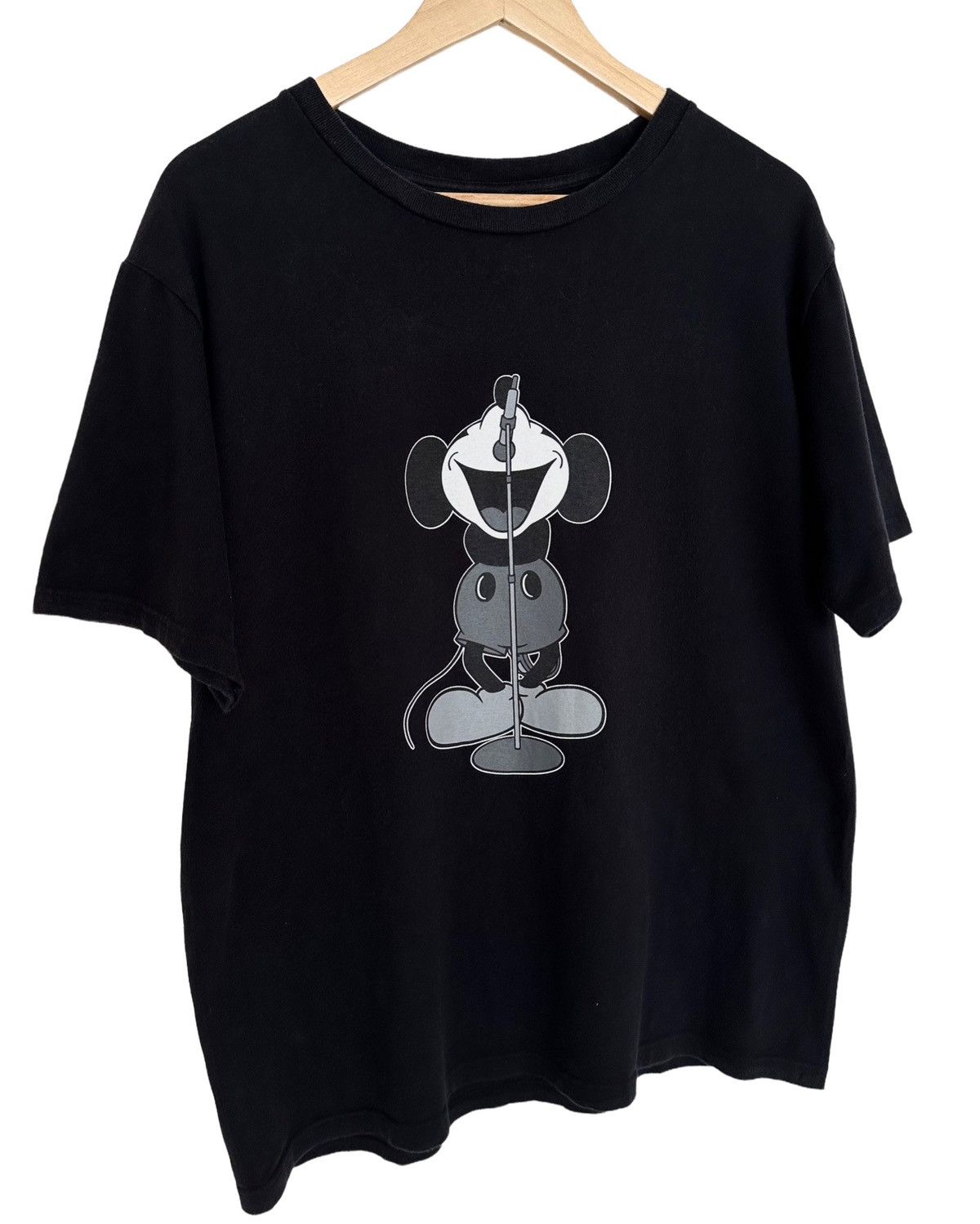 Number (N)ine × Vintage Number (N)ine Rare Mickey Singing Black Tee size 4 Size US L / EU 52-54 / 3 - 4 Thumbnail