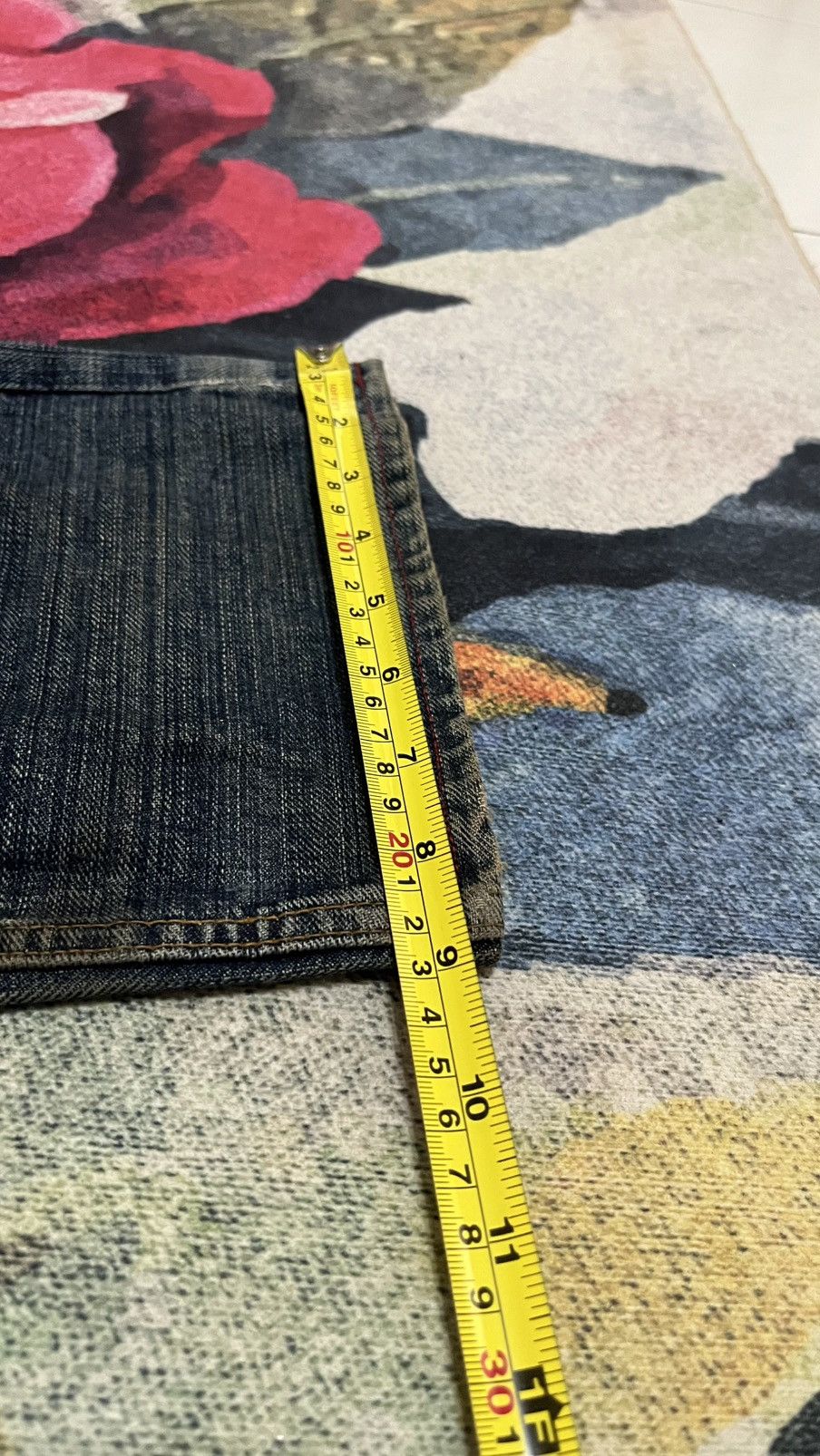 Swagger Vintage Distressed Swagger Jeans size 35 x 43 Size US 35 - 17 Thumbnail