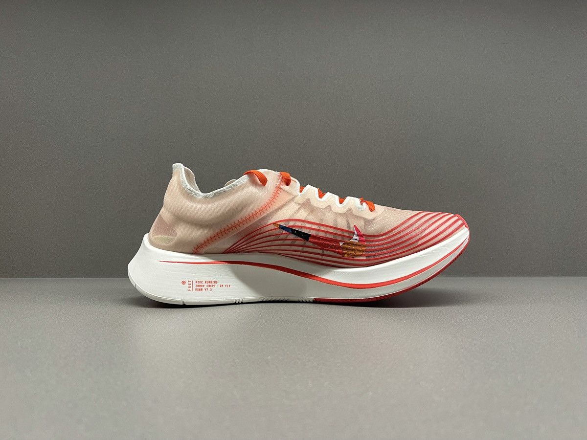 Nike Nike Zoom Fly Camo Swoosh Orange Size US 9 / EU 42 - 6 Thumbnail