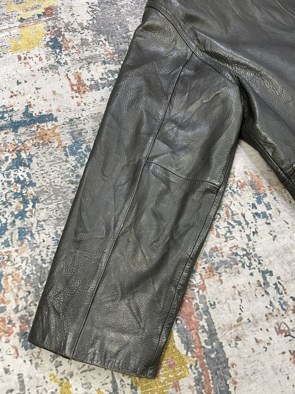 Vintage Vtg Wind Armor Deerskin Leather Coat Jacket Size US M / EU 48-50 / 2 - 9 Thumbnail