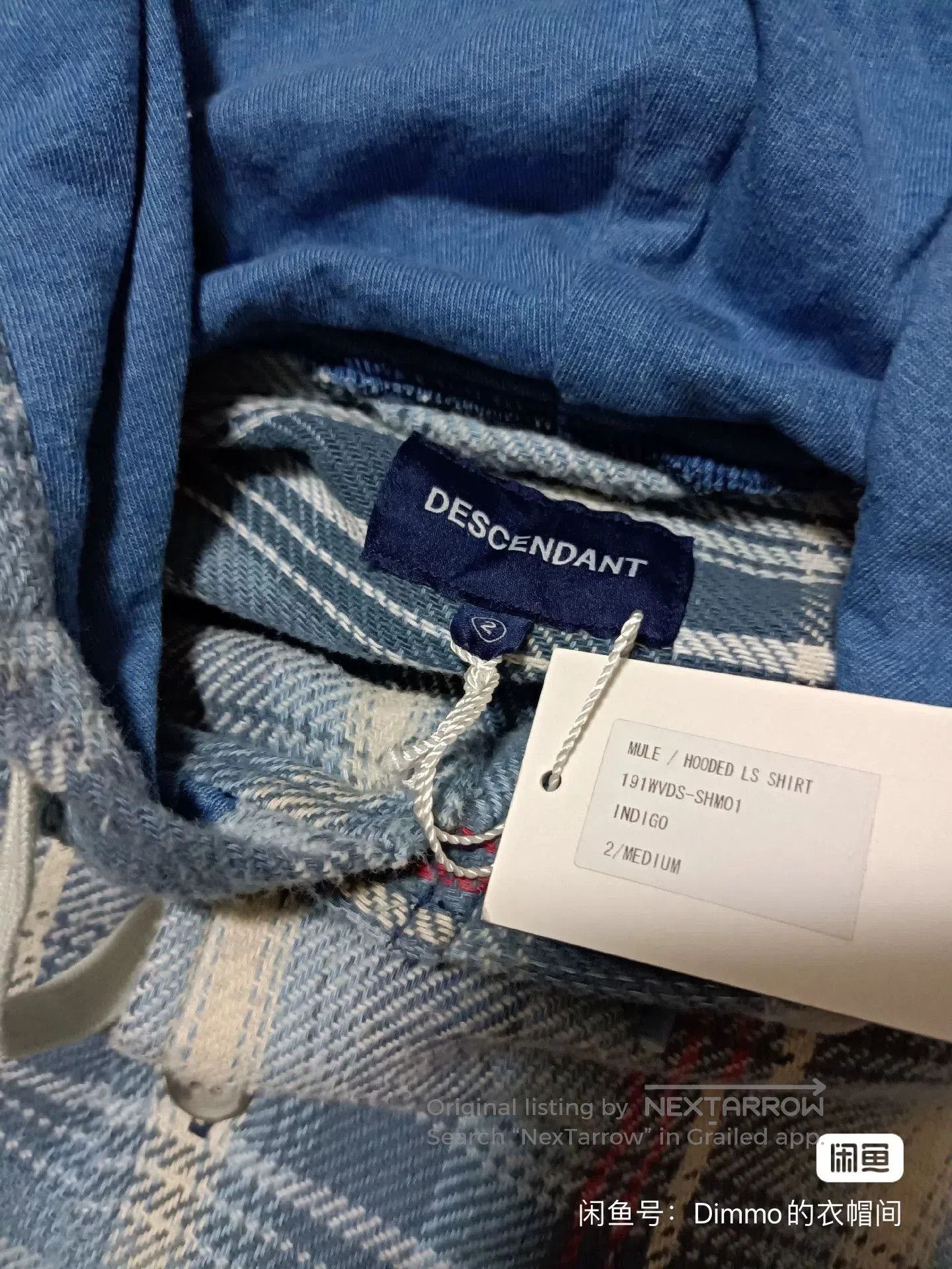 Descendant Descendant 19ss Plaid Hooded Jacket. Size US M / EU 48-50 / 2 - 3 Thumbnail