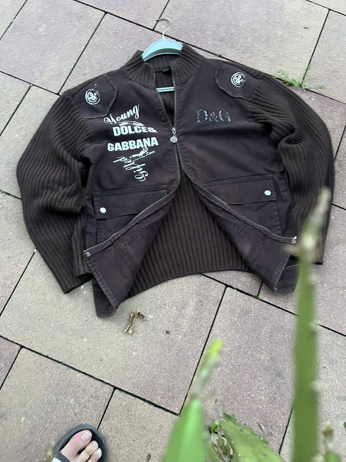 Japanese Brand 🖤VTG RICK OWENS STYLE DOLCE&GABANNA DISTRESSED JAPANESE Y2K Size US M / EU 48-50 / 2 - 8 Thumbnail