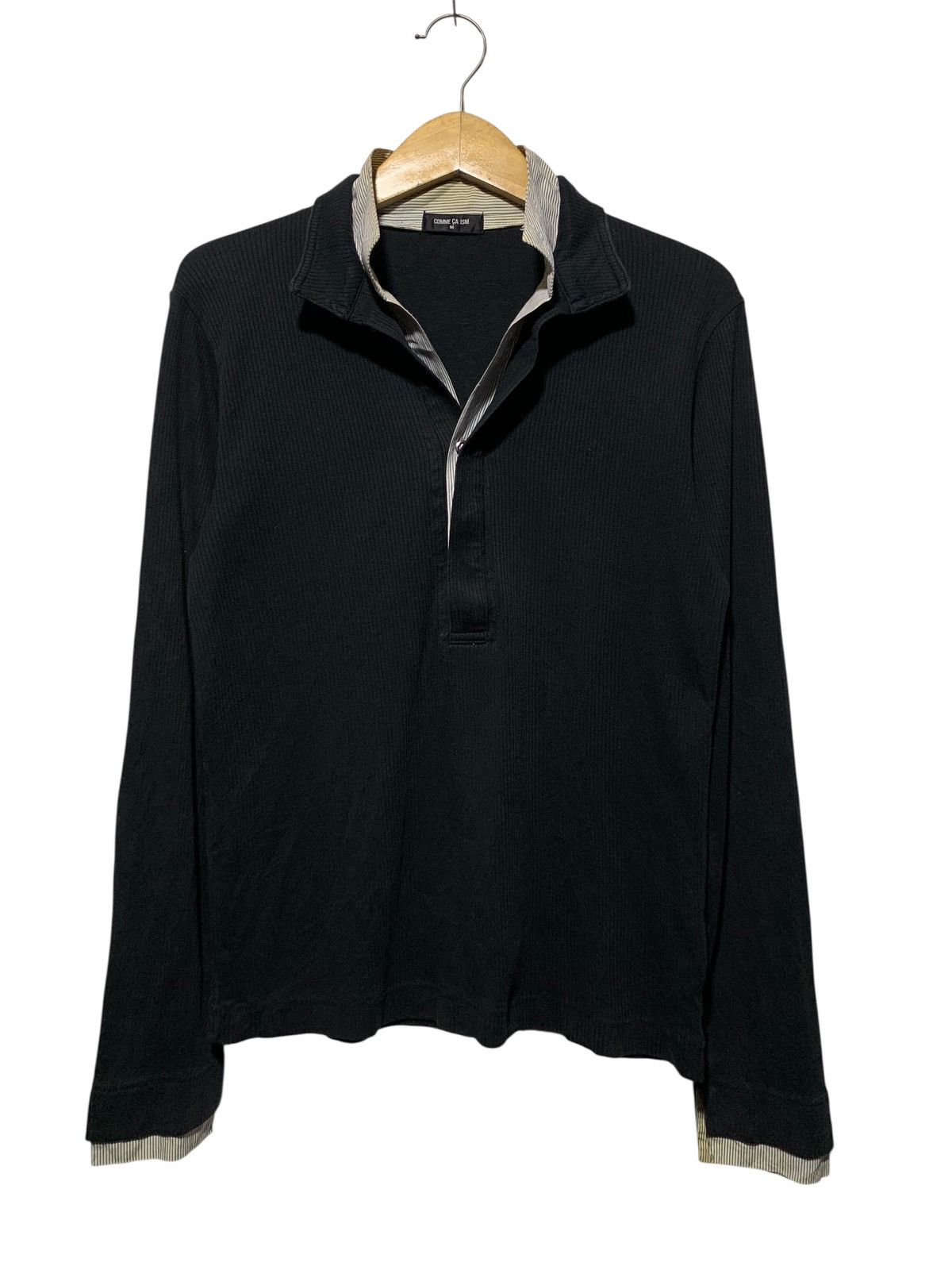 If Six Was Nine 2000s Comme Ca Ism double layer gothic button longsleeve Size US M / EU 48-50 / 2 - 1 Thumbnail