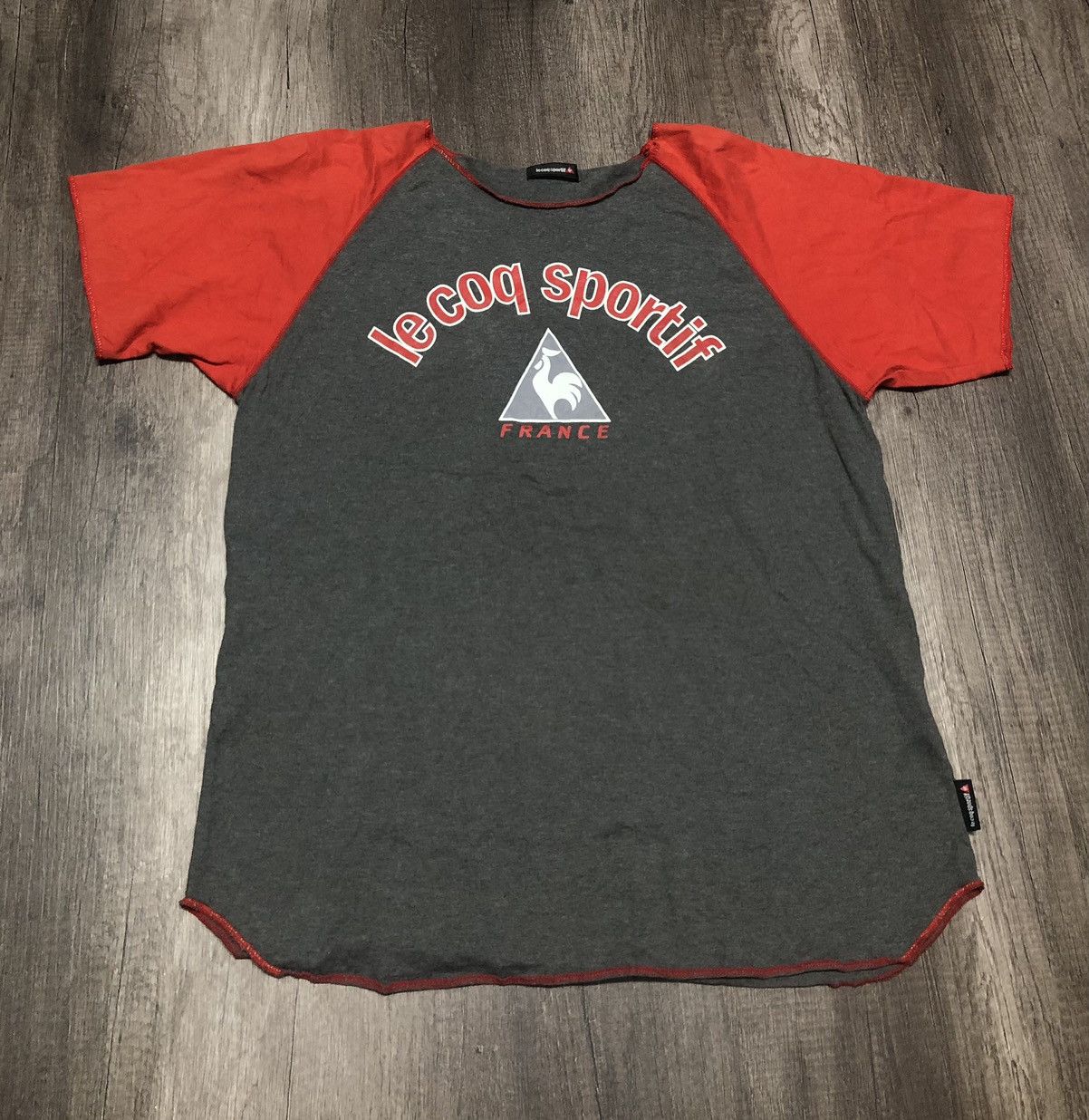 Le Coq Sportif × Vintage Vintage Lecoq Sportif France Tee Shirt Size US L / EU 52-54 / 3 - 1 Thumbnail
