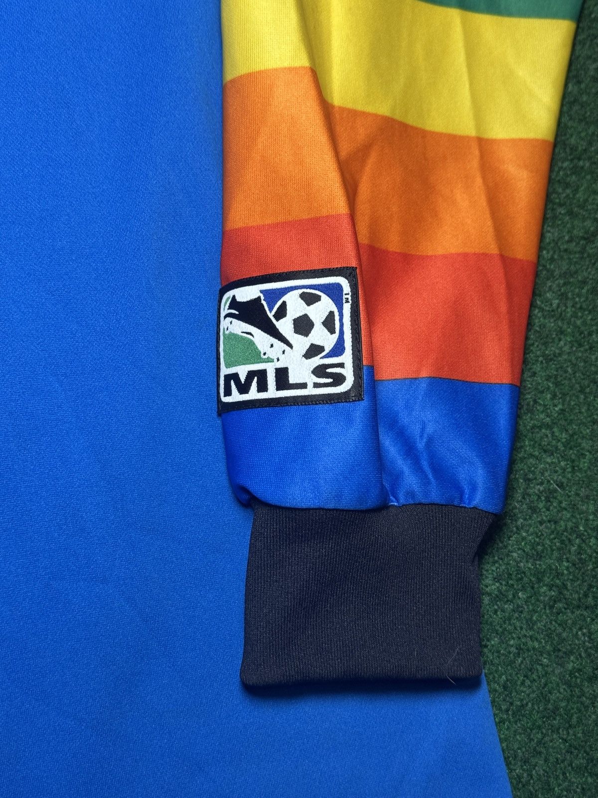 Adidas Vintage MLS Kansas City Wizards RARE LONG Sleeve Med Jersey Size US M / EU 48-50 / 2 - 3 Thumbnail