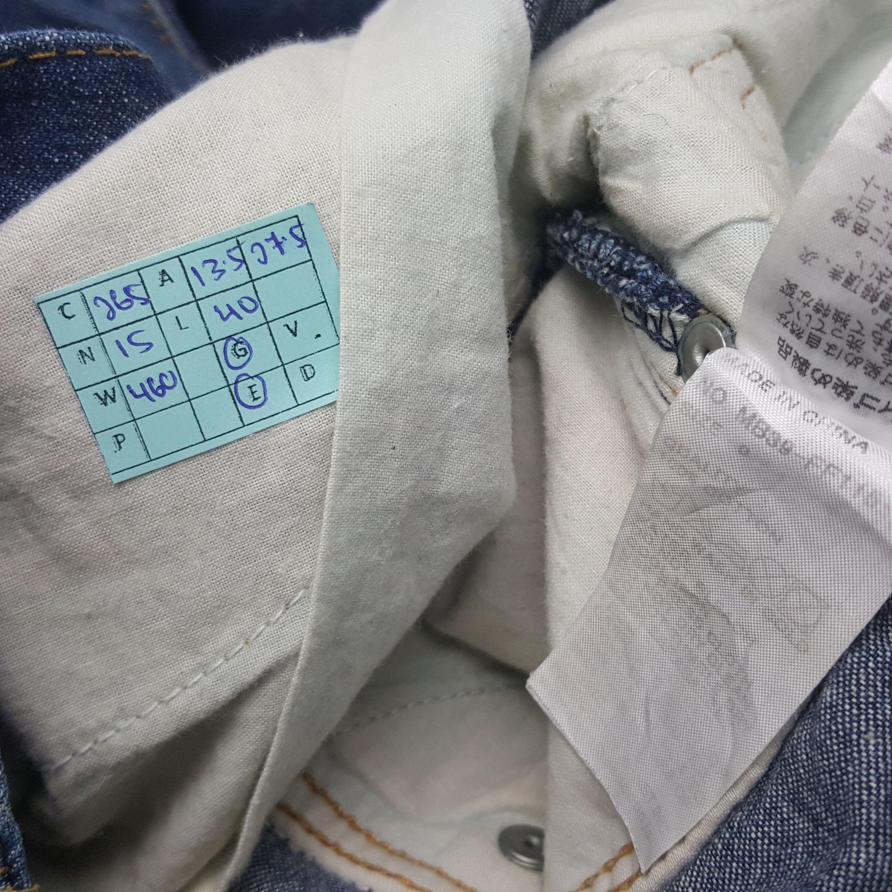 Issey Miyake × Vintage × mercibeaucoup Vintage Mercibeaucoup by Issey Miyake Japan Design Jeans Size US 27 - 15 Thumbnail