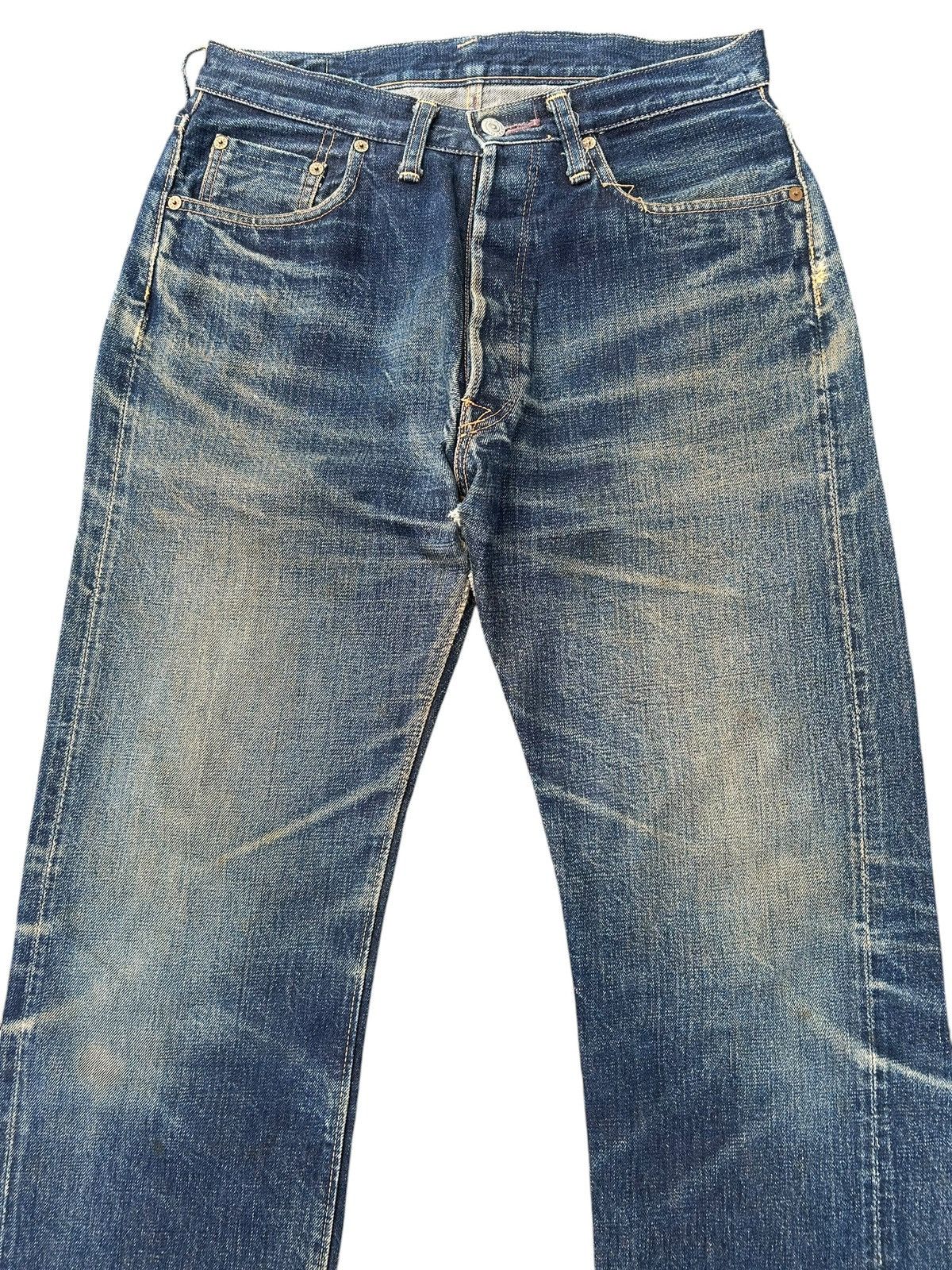 Kapital Vintage Denime Selvedge Distressed Denim Jeans Size US 30 / EU 46 - 2 Thumbnail