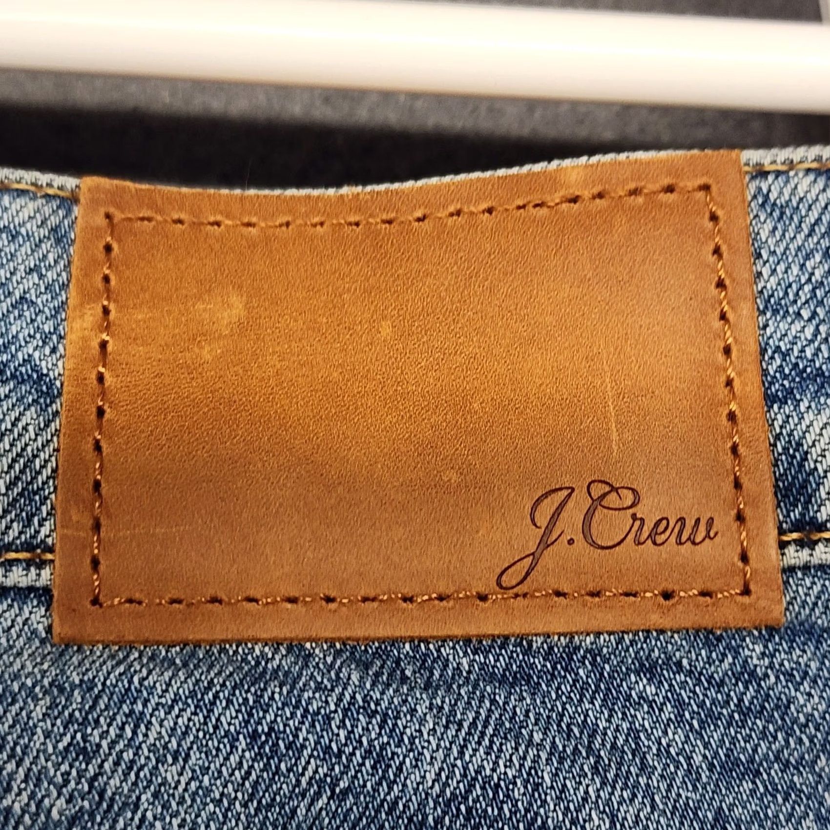 J.Crew J.Crew Slim Boyfriend Jeans Womens 31 Light Wash Cropped 25" Hemmed Inseam Jeans Womens 31 Light Wash Cropped 25" Hemmed Inseam Size 24" / US 00 / IT 34 - 5 Thumbnail