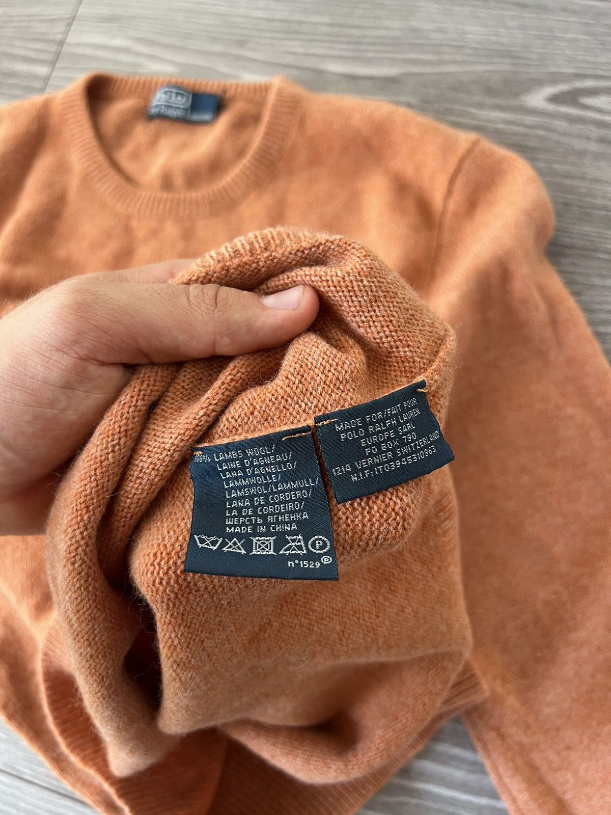 Polo Ralph Lauren ‼️Polo Ralph Lauren Luxury 100% Lambs Wool Sweater‼️ Size US L / EU 52-54 / 3 - 19 Thumbnail