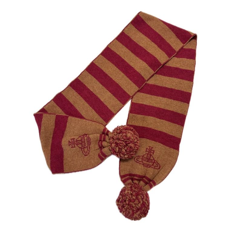 Vivienne Westwood Vivienne Westwood Knitted printed scarf Size ONE SIZE - 1 Thumbnail