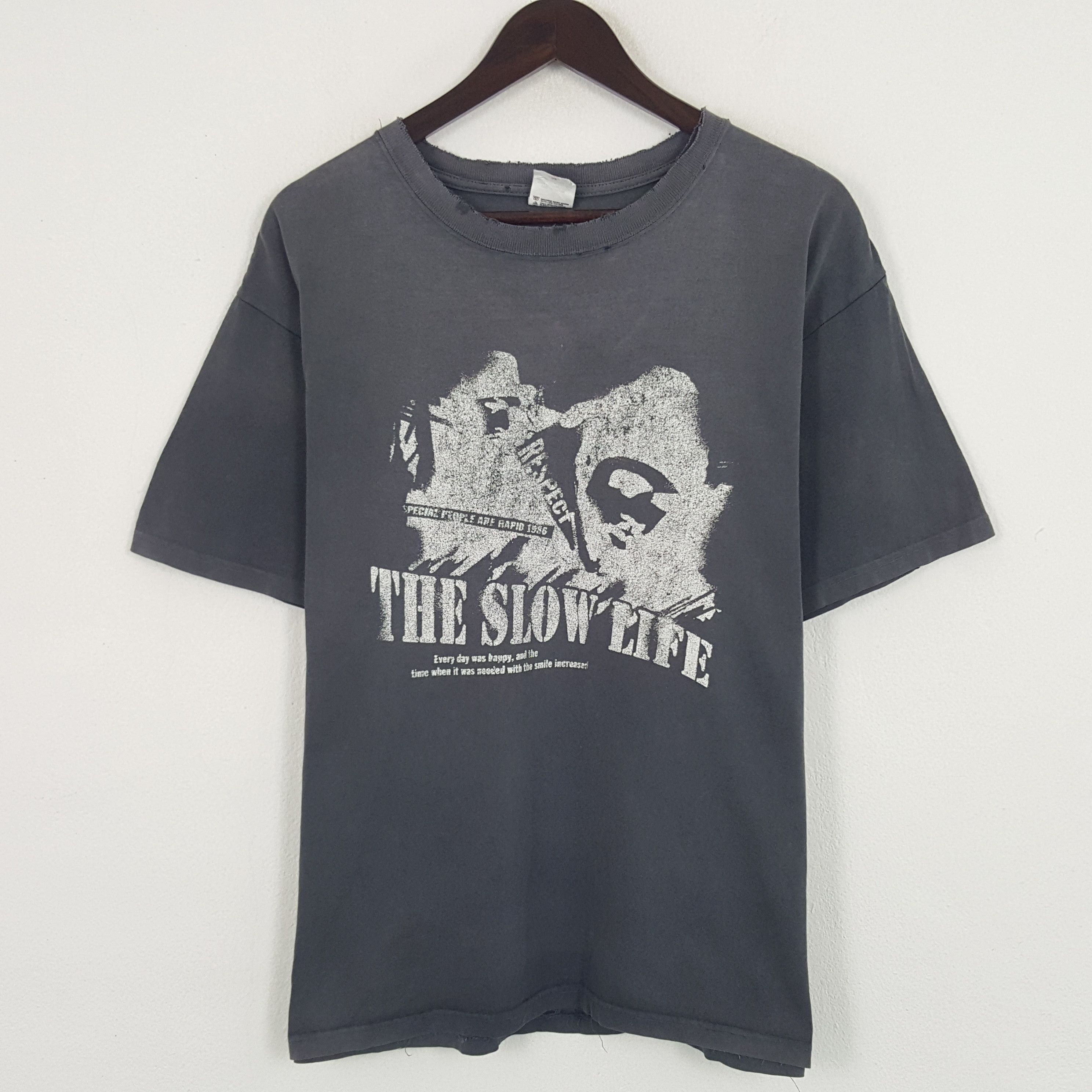 Vintage Vintage The Slow Life Tshirt Size US L / EU 52-54 / 3 - 1 Thumbnail