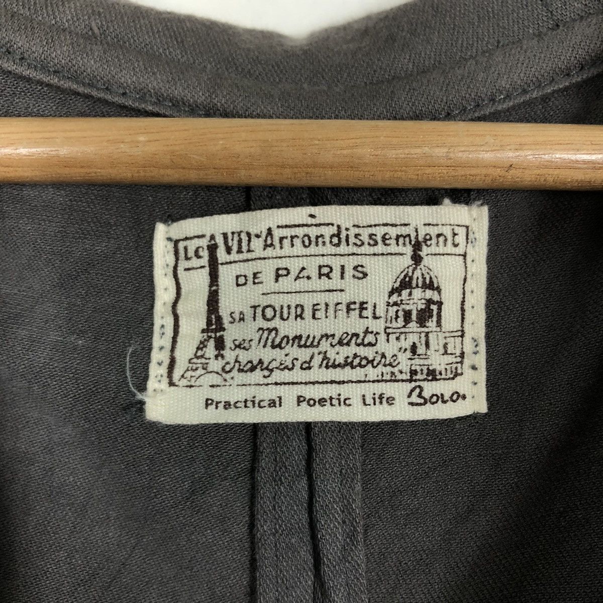 Japanese Brand 🔥Kapital Boro Design Japan De Paris Tour Eiffel Size US M / EU 48-50 / 2 - 14 Thumbnail