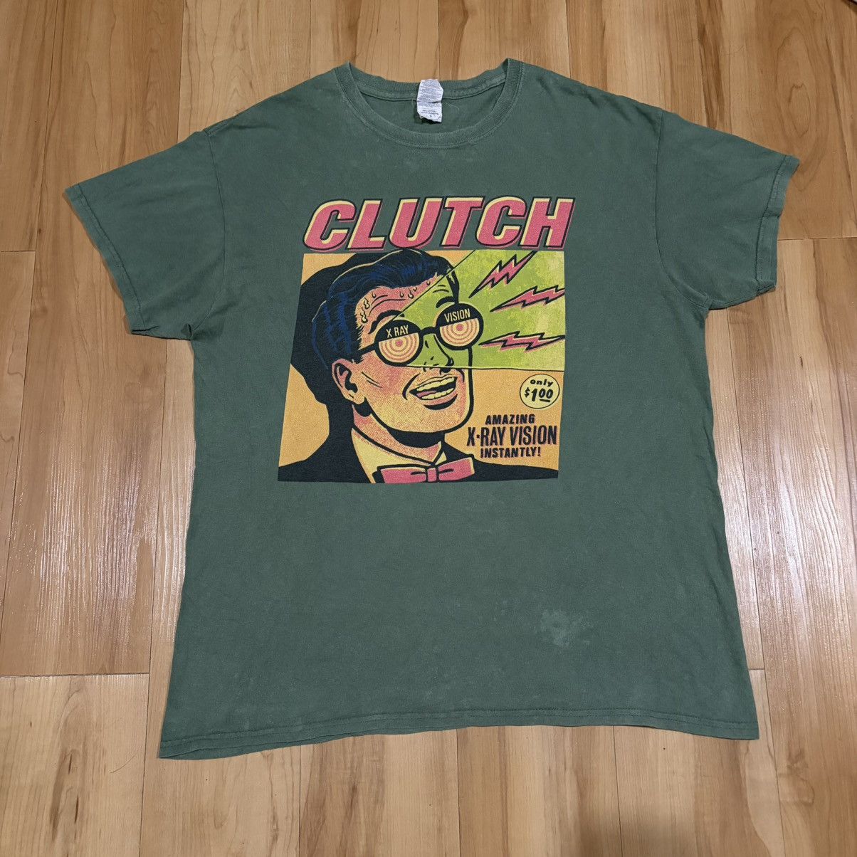Band Tees Clutch x-ray vision t-shirt Size US L / EU 52-54 / 3 - 1 Thumbnail