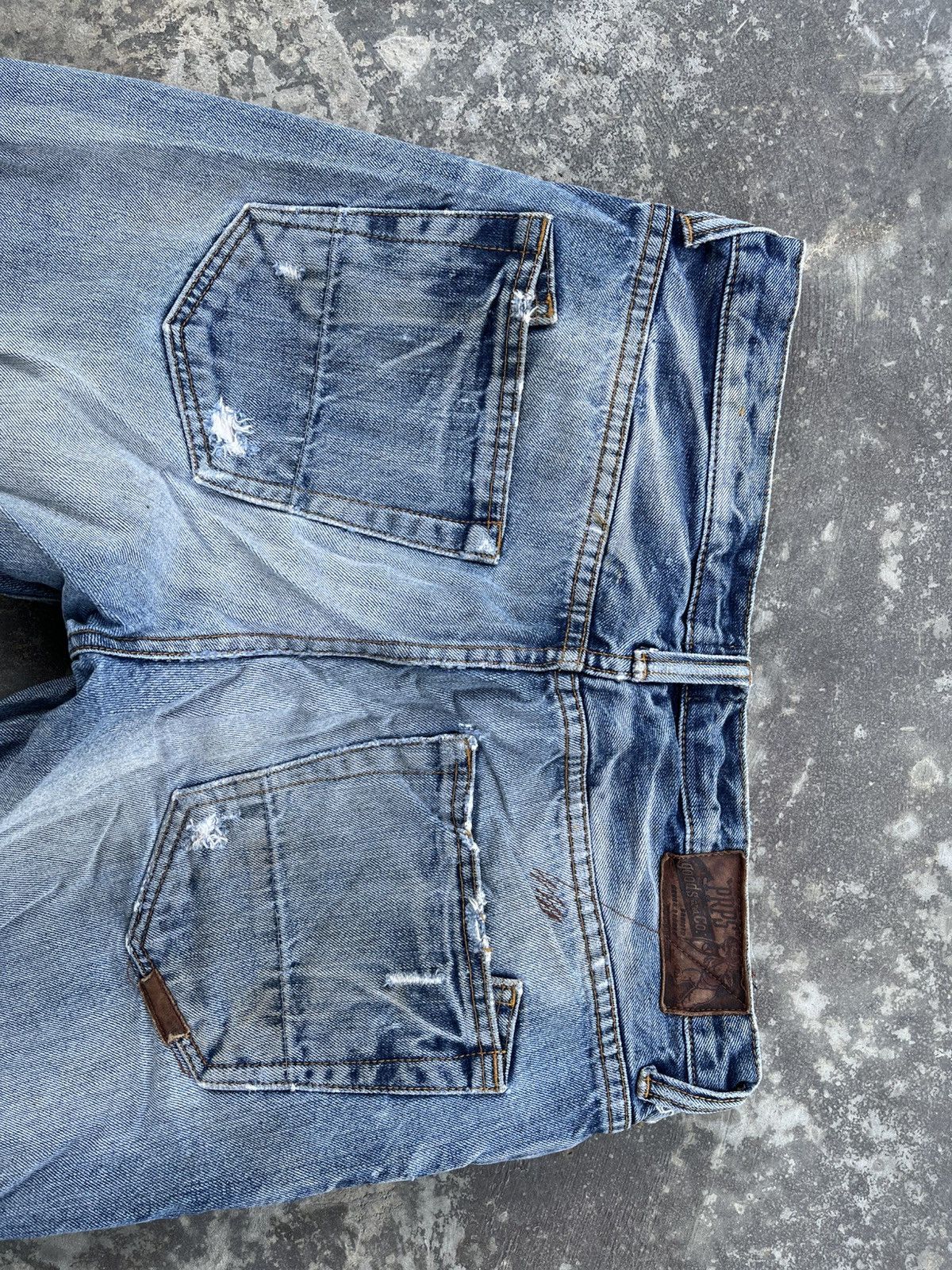 Prps × Vintage Prps Trashed Denim Size US 34 / EU 50 - 16 Thumbnail