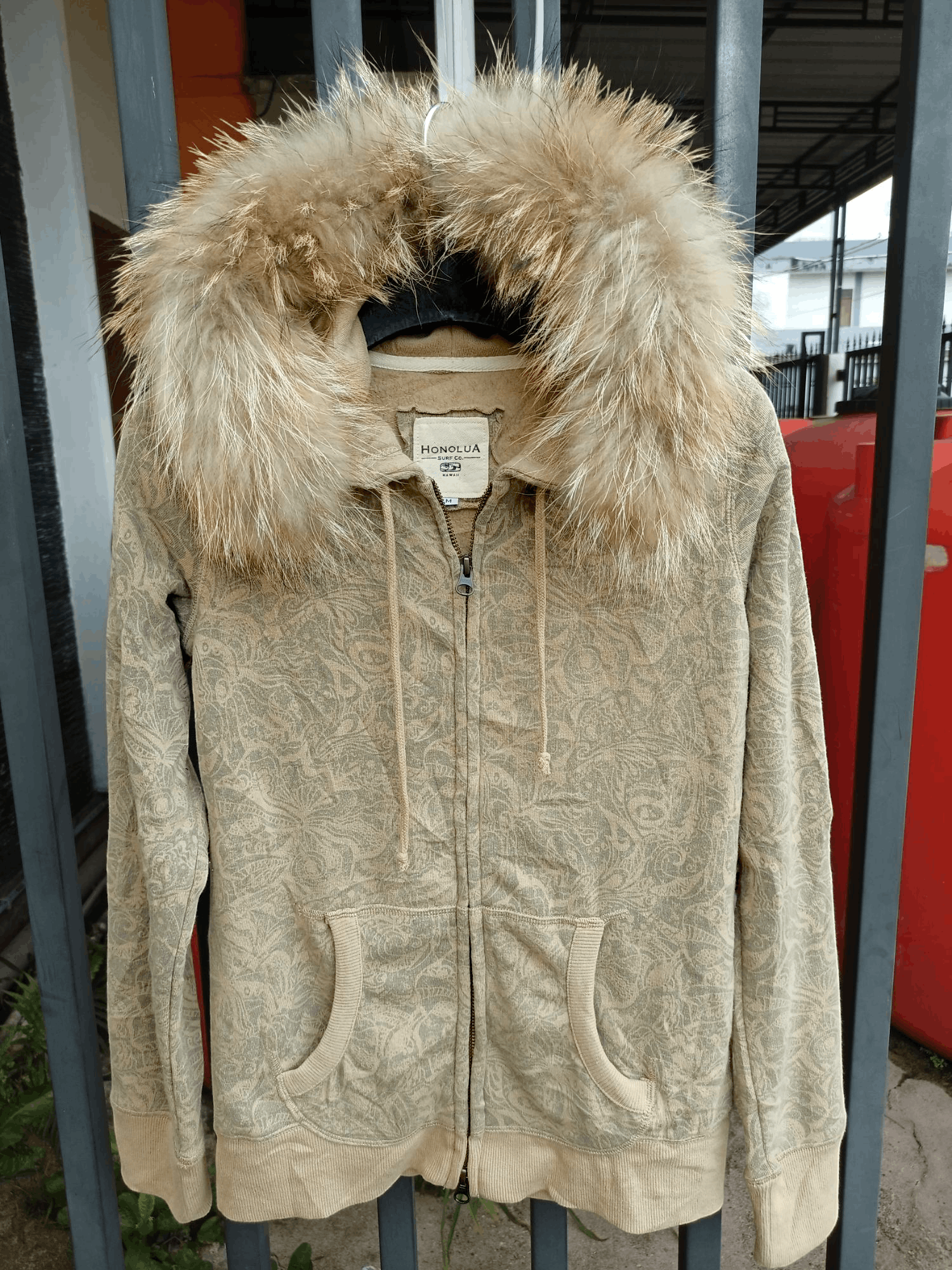 If Six Was Nine × Japanese Brand × Le Grande Bleu (L.G.B.) Crazy fur Hoodie Honolua Surf.co All Over Flower Print Size US M / EU 48-50 / 2 - 5 Thumbnail