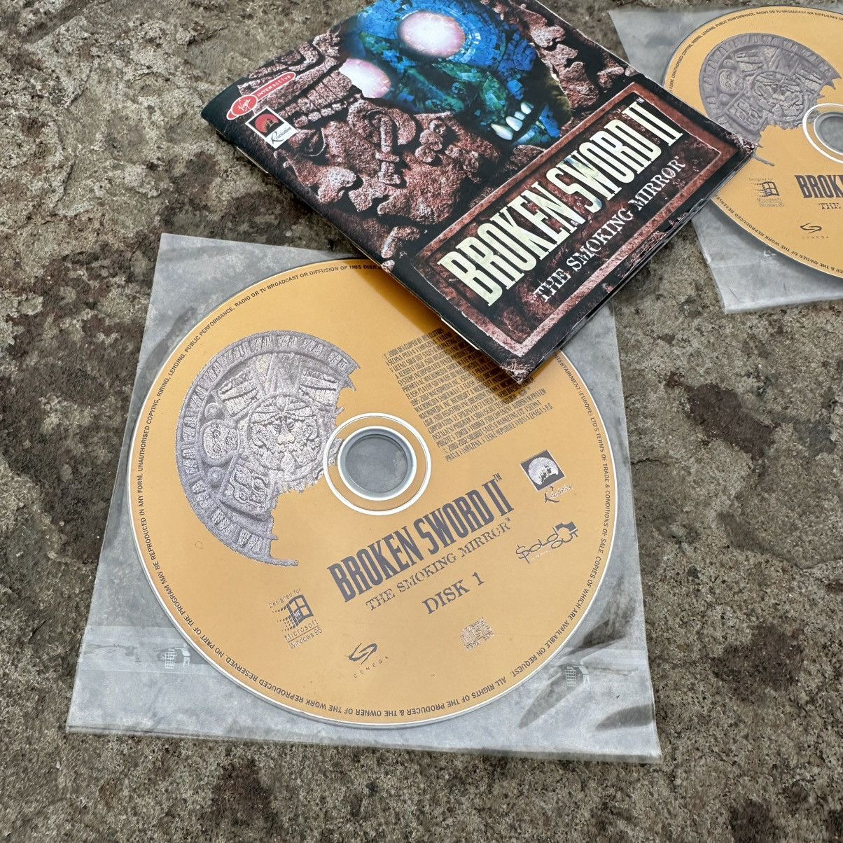The Game Vintage Game Broken Sword II CD Y2K 2000-2002 Size ONE SIZE - 5 Thumbnail