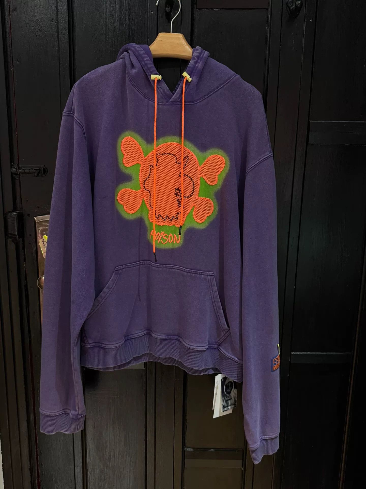 99%IS- purple skull long sleeve hoodie Size US M / EU 48-50 / 2 - 1 Thumbnail