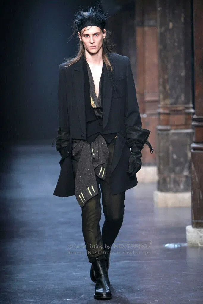 Ann Demeulemeester Ann Demeulemeester Combat Boots in Black. Size US 10.5 / EU 43-44 - 7 Thumbnail