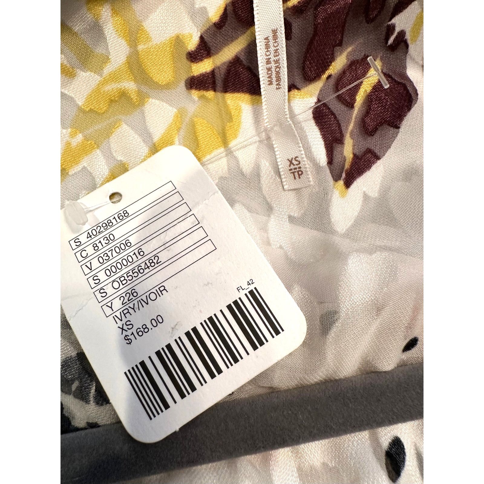Free People Free People Floral Print Cropped Silk Burnout Kimono XS Size XS / US 0-2 / IT 36-38 - 21 Thumbnail