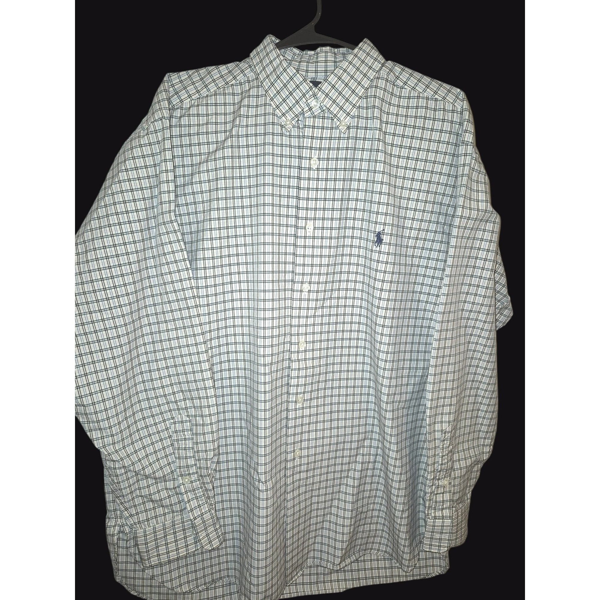 Polo Ralph Lauren Ralph Lauren Mens Plaid Long Sleeve Button-Down Shirt Large Size US L / EU 52-54 / 3 - 1 Thumbnail