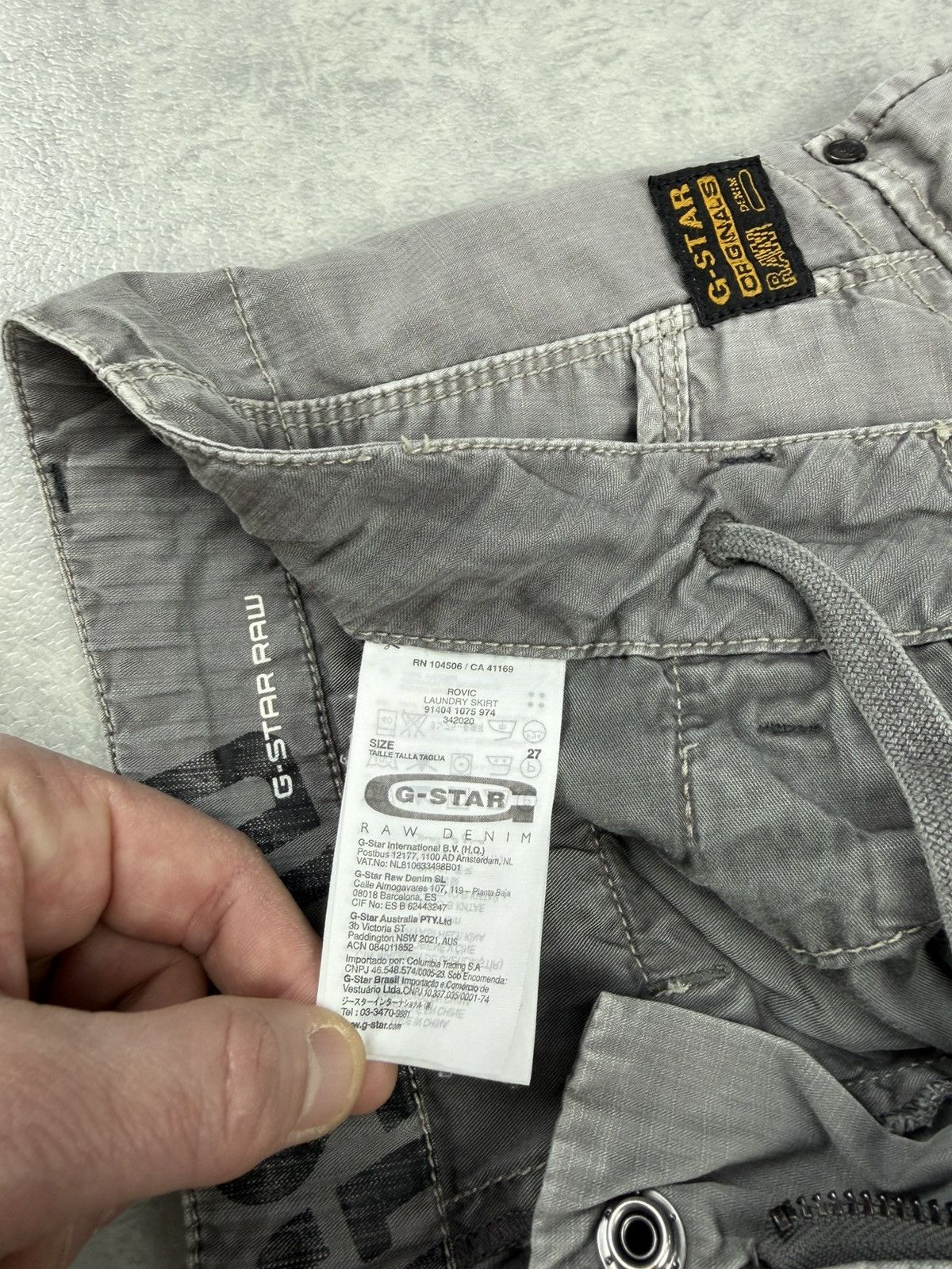G-Star G-Star Raw Rovic Laundry Skirt Size 27 Size 27" / US 4 / IT 40 - 10 Thumbnail