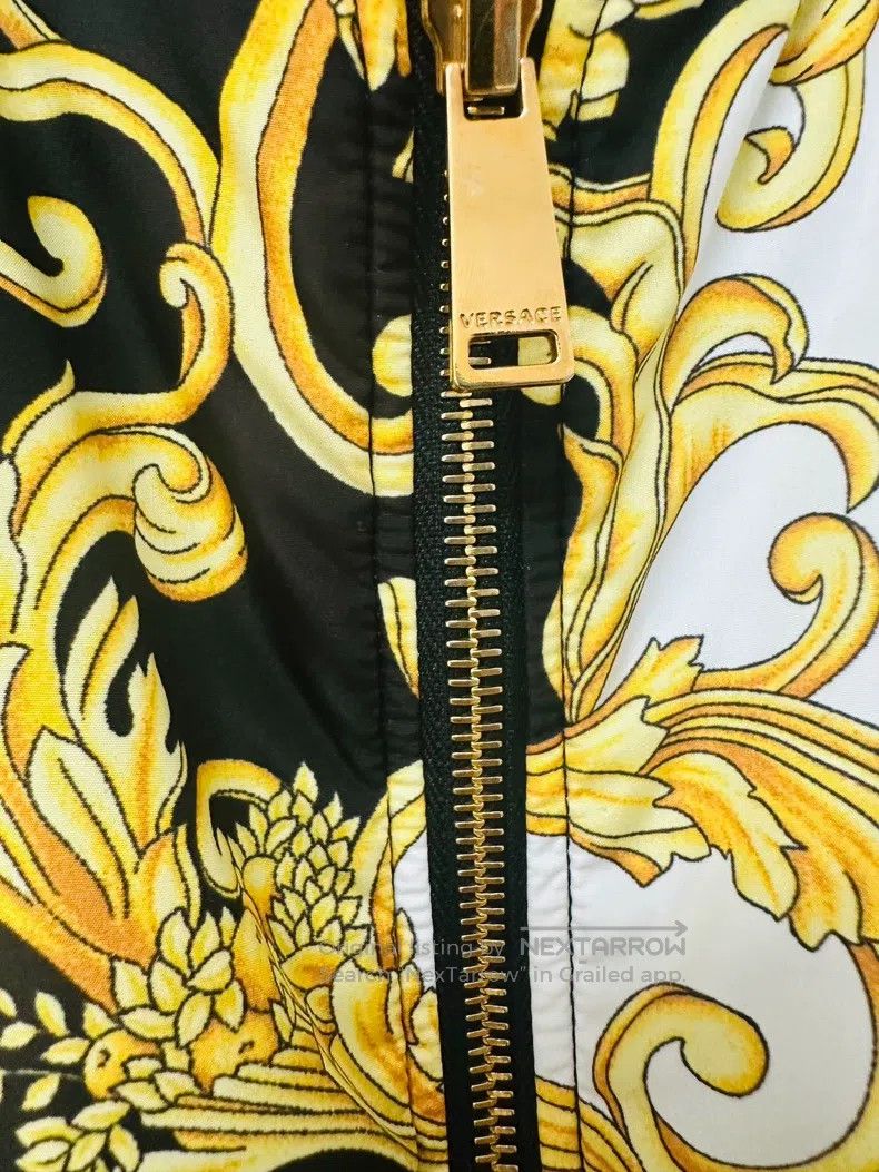 Versace Versace Cotton jacket coat Size US L / EU 52-54 / 3 - 2 Thumbnail