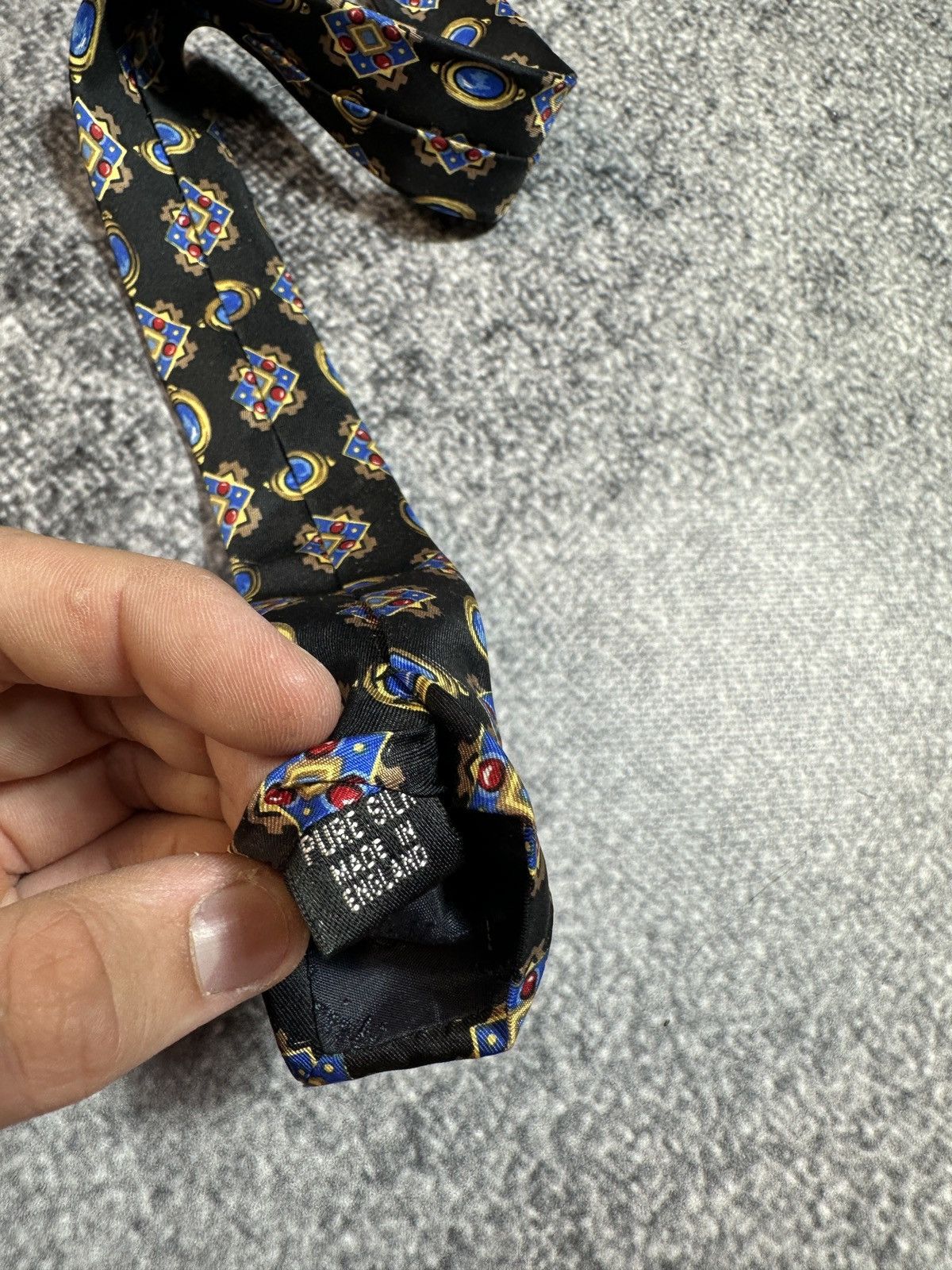Christian Dior Monsieur × Vintage Vintage Christian Dior Ties Very Rare Streetwear Casual USA Size ONE SIZE - 4 Thumbnail