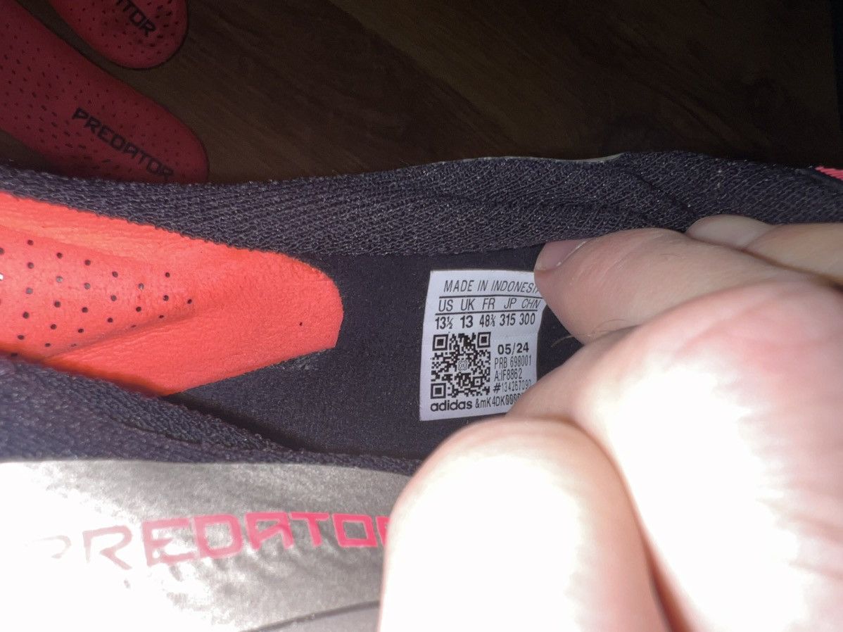 Adidas Football Boots Cleats Adidas Predator Elite Laceless FG 2/3 Size US 13 / EU 46 - 10 Thumbnail