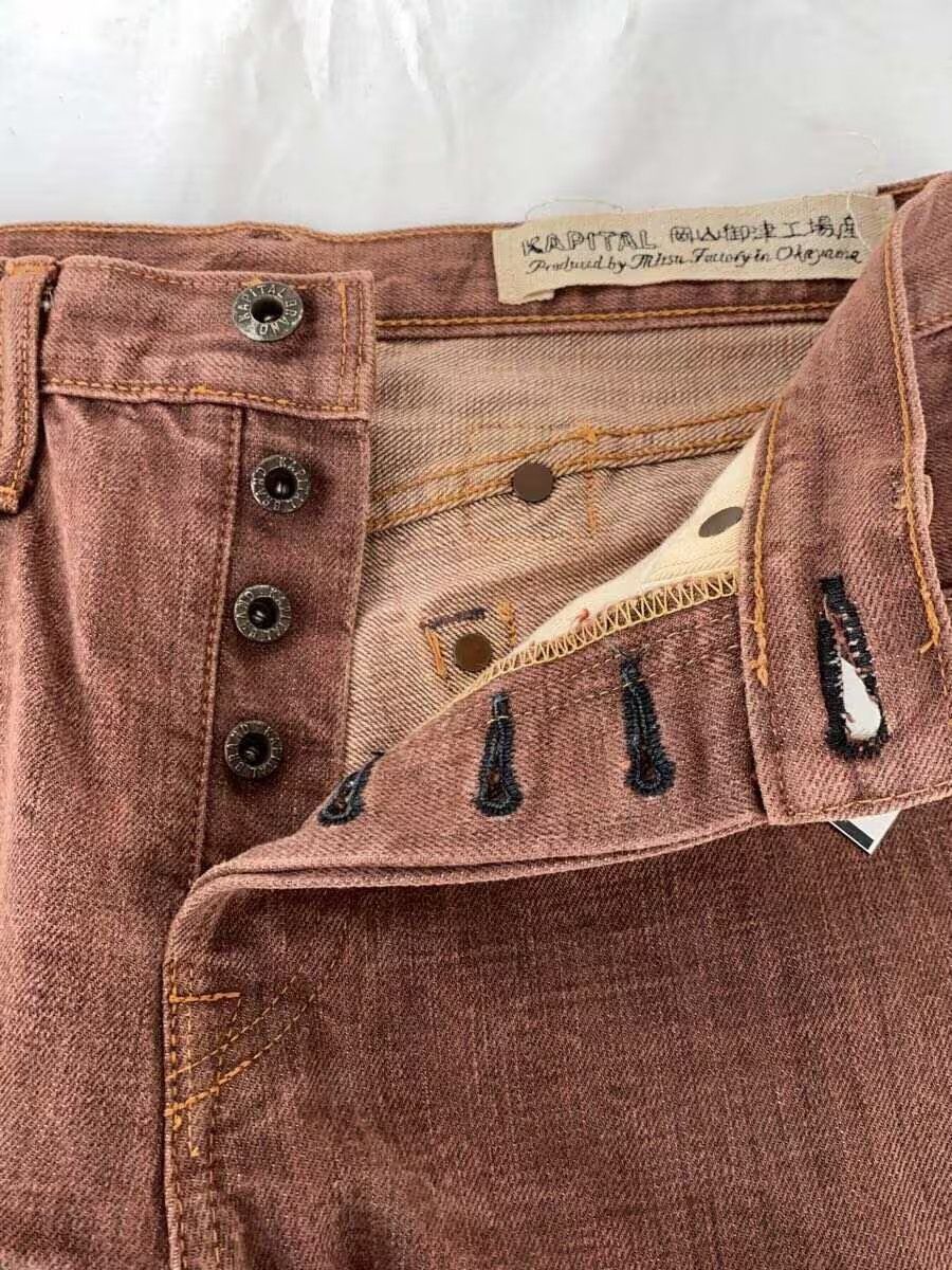 Kapital Straight Leg Denim Jeans Size US 28 / EU 44 - 4 Thumbnail