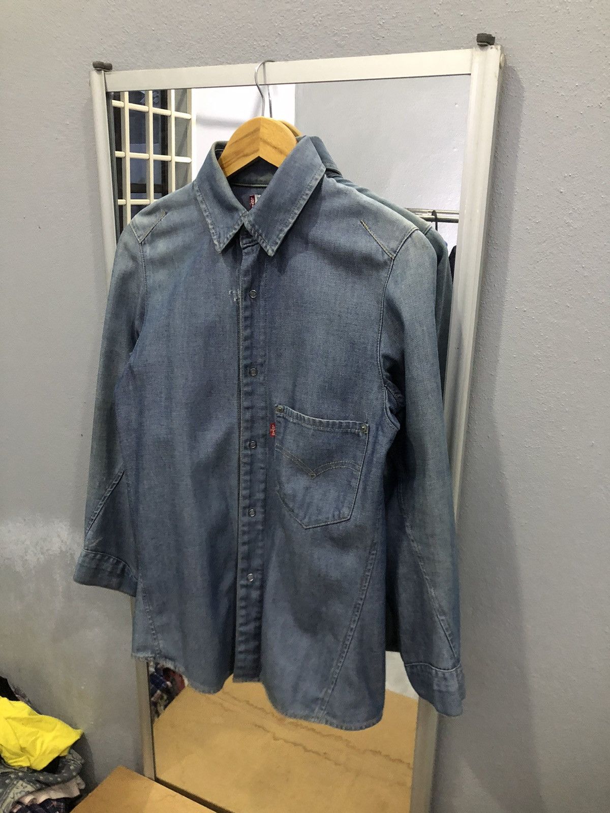Levi's × Levi's Vintage Clothing Levi's Engineered Jeans Chambray Jacket Size US S / EU 44-46 / 1 - 2 Thumbnail