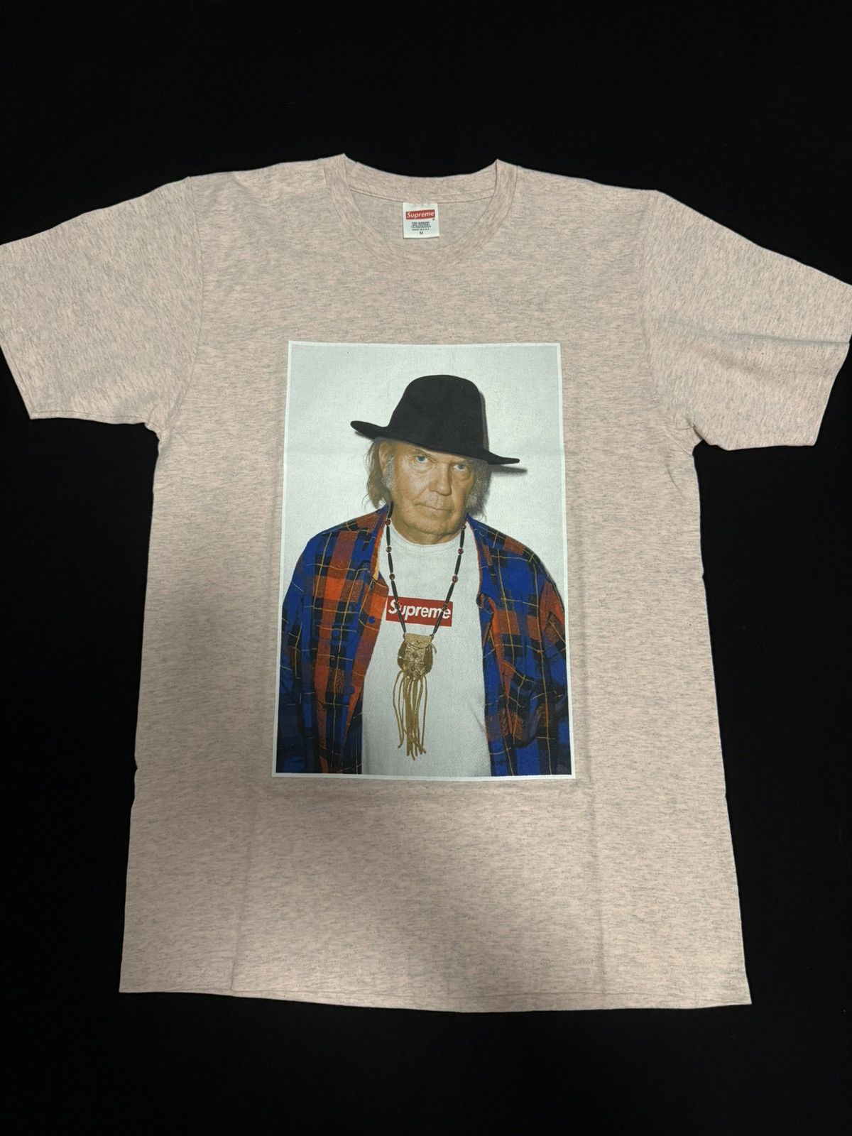 Supreme Supreme Neil young photo tee pink T-shirt Size US M / EU 48-50 / 2 - 1 Thumbnail