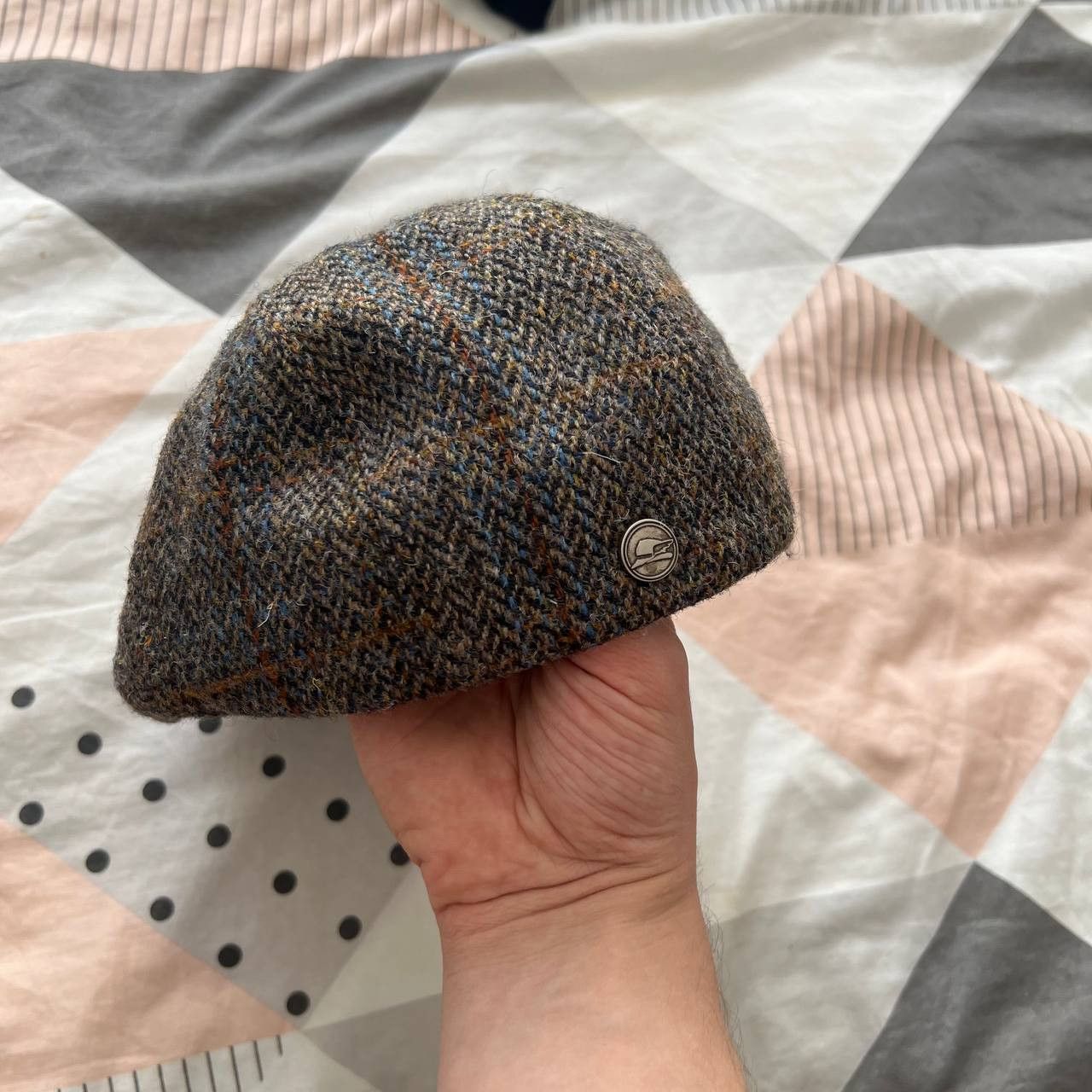 Harris Tweed Sterkowski Harris Tweed Flat Cap Applejack Newsboy Irish Size ONE SIZE - 3 Thumbnail