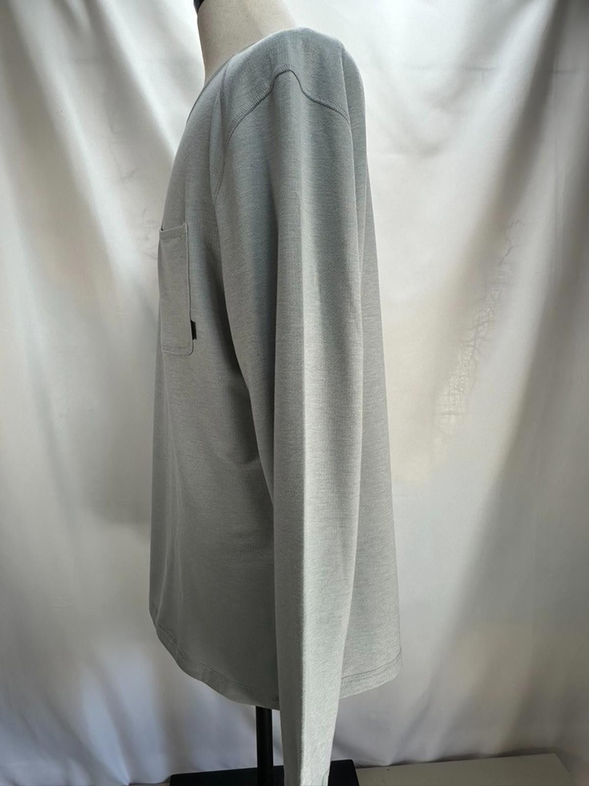 Bass Bass Outdoor Long Sleeve Utili-Tee Pocketed Gray Men's XL Size US XL / EU 56 / 4 - 2 Thumbnail