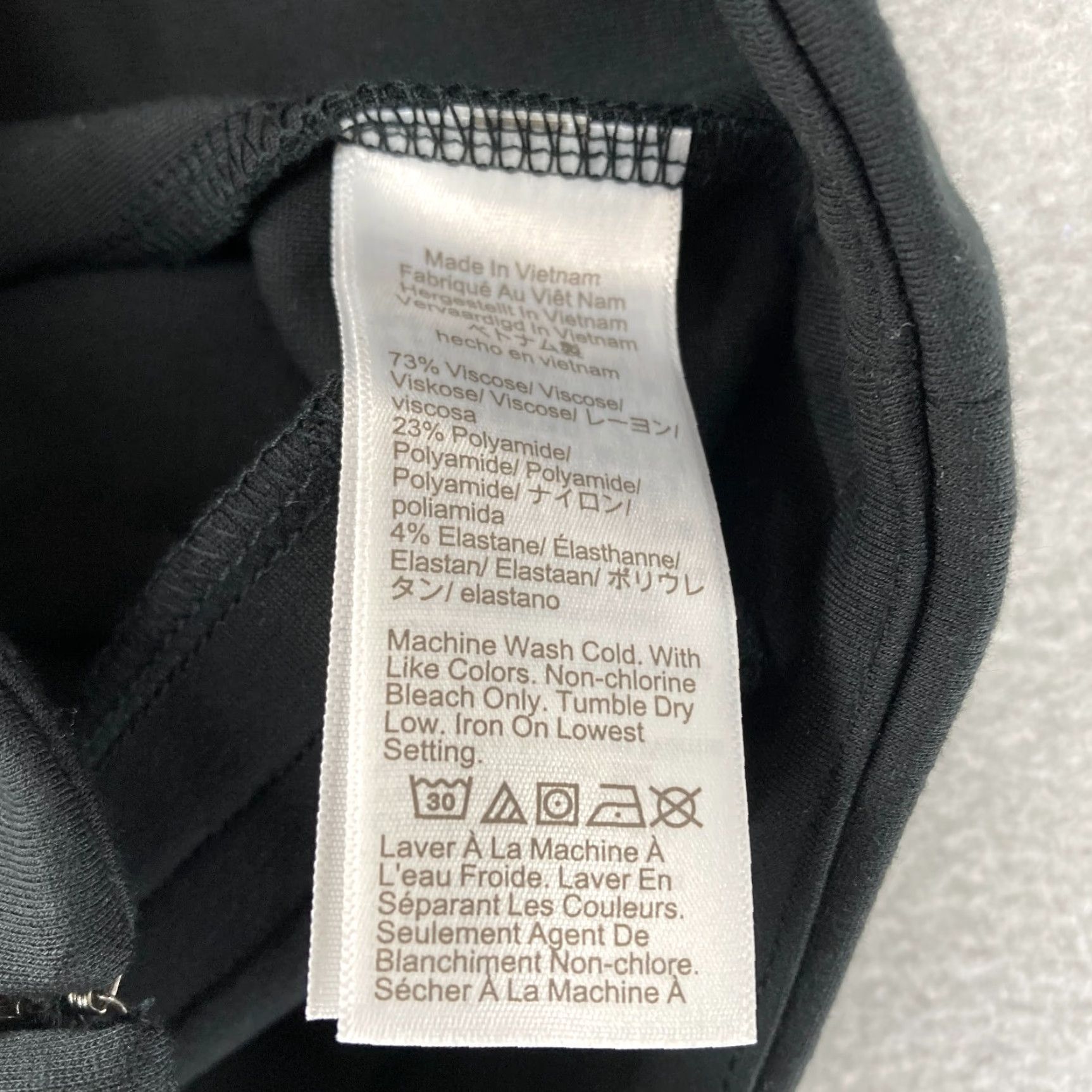 J.Crew J.CREW Crop Flare Ponte Pants Women's 2 Black Stretch Side Zip Casual Comfort Size 26" / US 2 / IT 38 - 6 Thumbnail
