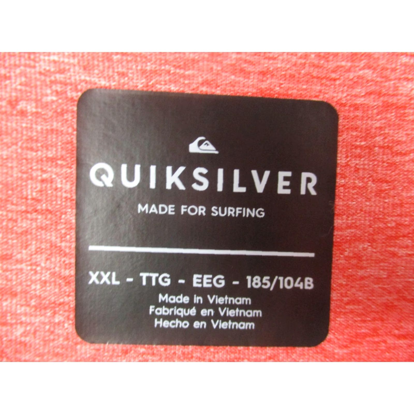 Quiksilver Quiksilver Shirt Mens 2XL Red Long Sleeve Surf Logo Performance Athletic Top Size US XXL / EU 58 / 5 - 4 Thumbnail