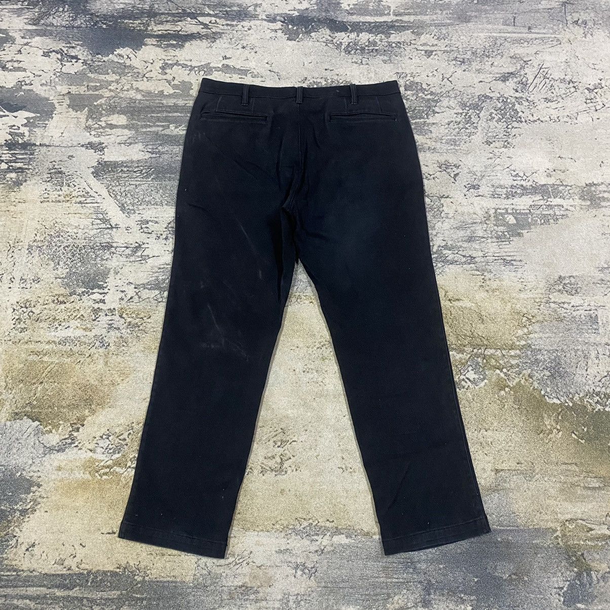 Japanese Brand Japan Top Valu Black Chino Pants Size US 36 / EU 52 - 6 Thumbnail