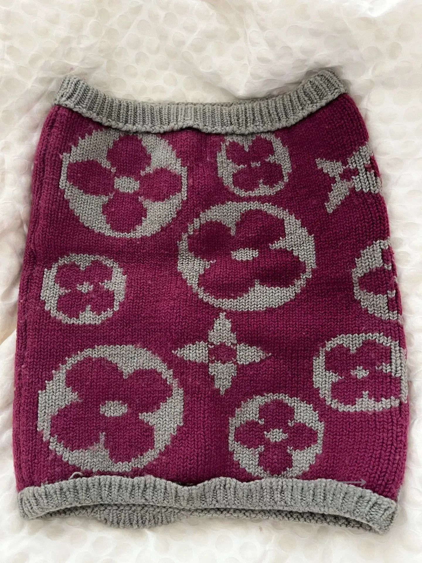 Louis Vuitton LV Wool Scarf. Size ONE SIZE - 1 Thumbnail