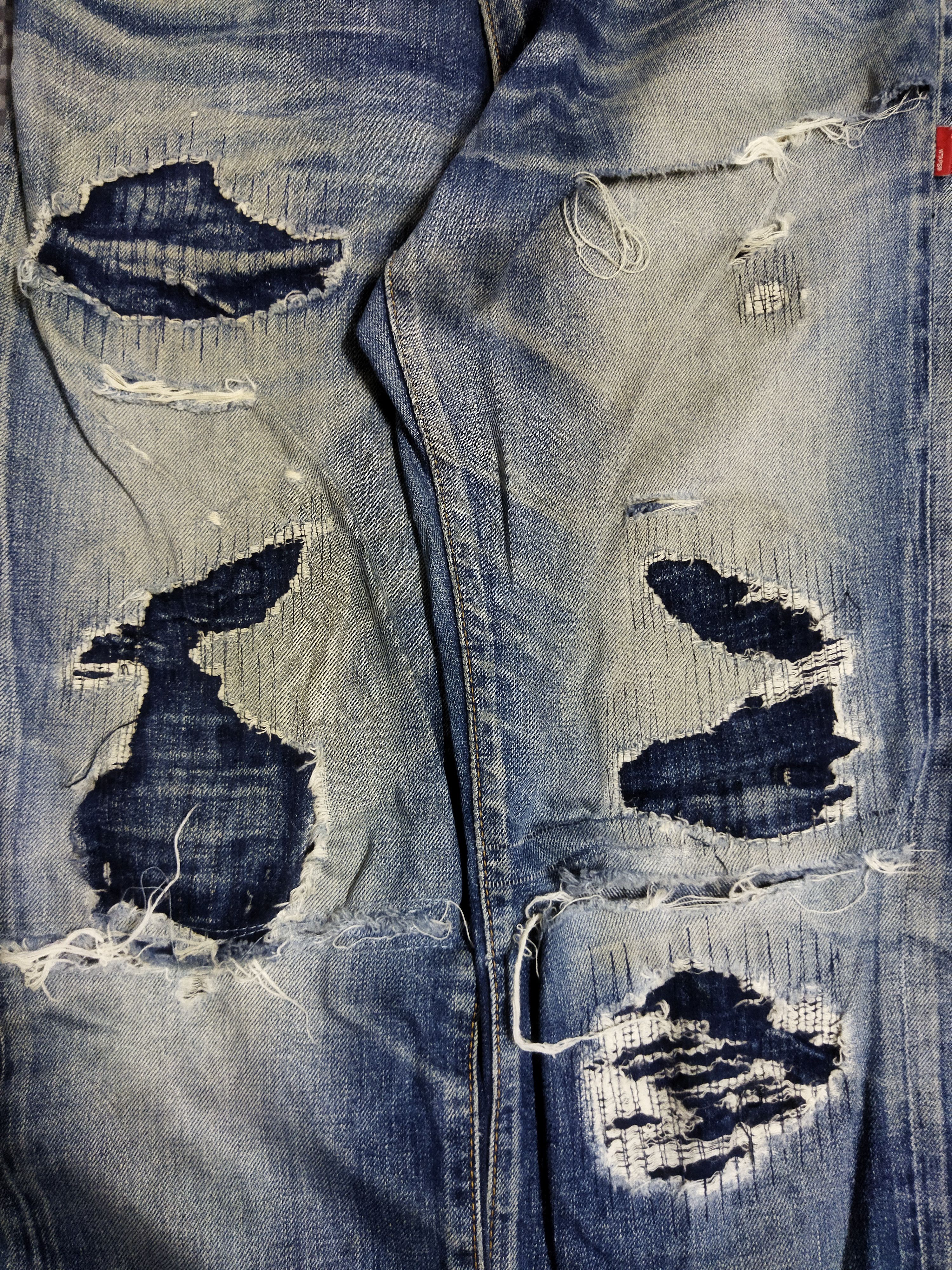 Wtaps Wtaps Distressed Jeans Size US 31 - 9 Thumbnail