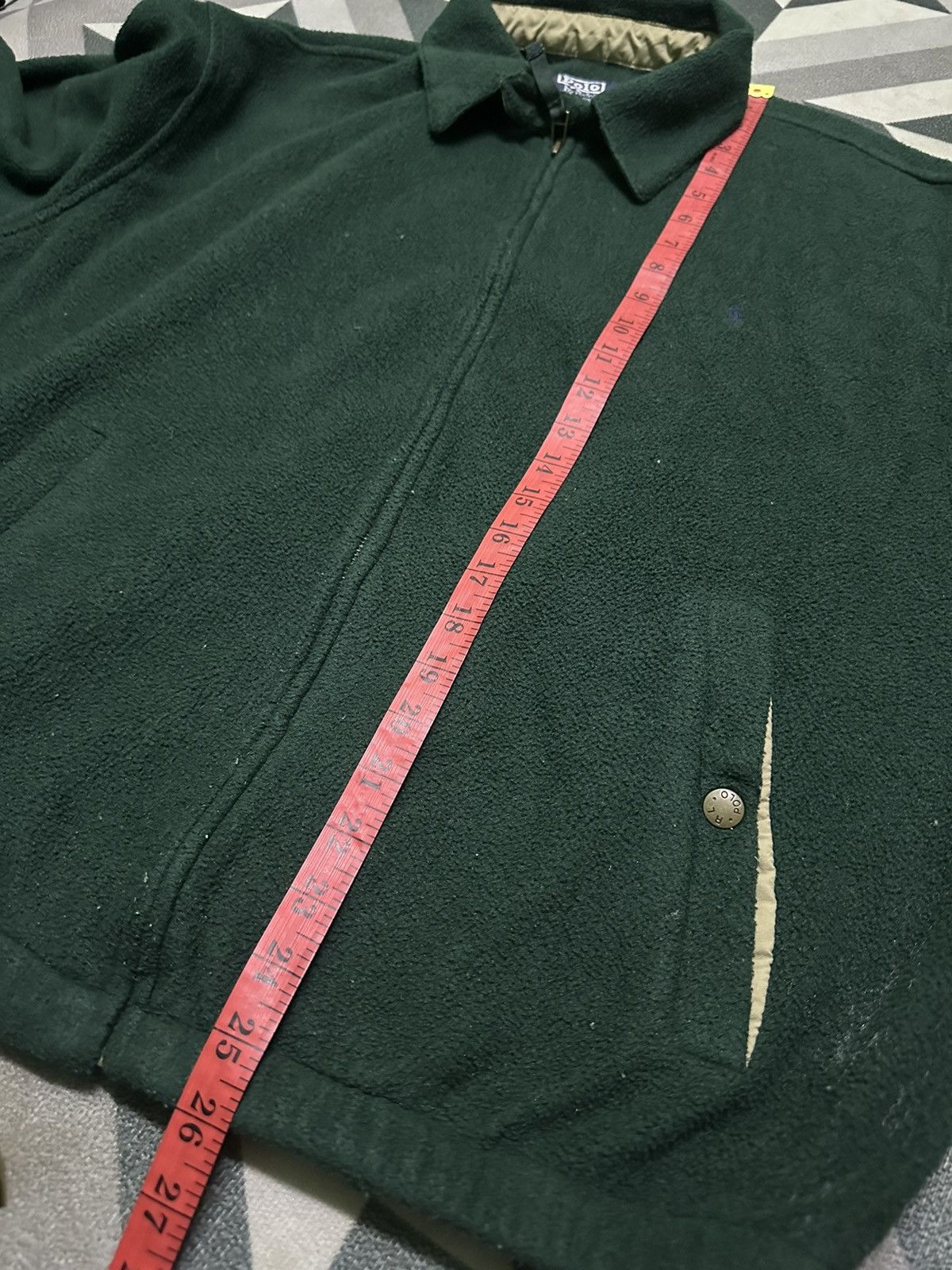 Polo Ralph Lauren Polo ralph laurent zipper jacket green Size US L / EU 52-54 / 3 - 11 Thumbnail