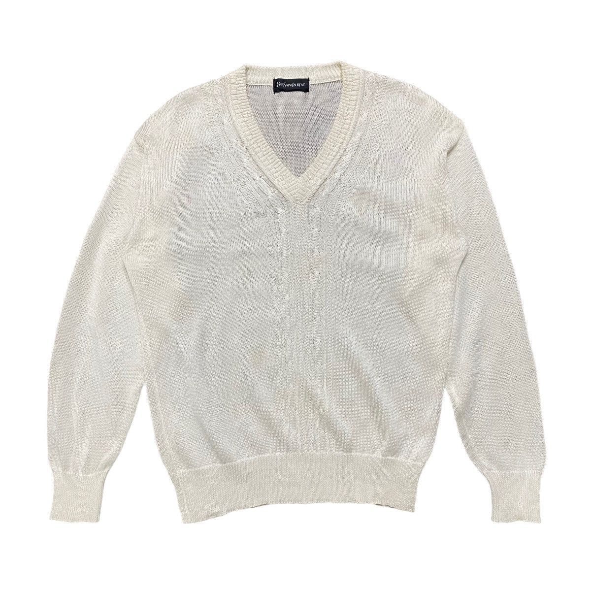Yves Saint Laurent Vintage Yves Saint Laurent Wool Knitwear Size M / US 6-8 / IT 42-44 - 1 Thumbnail