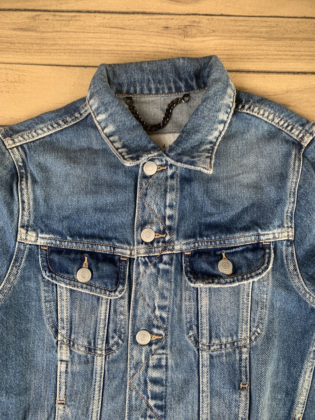 Sandro Sandro trucker denim Size S / US 4 / IT 40 - 4 Thumbnail