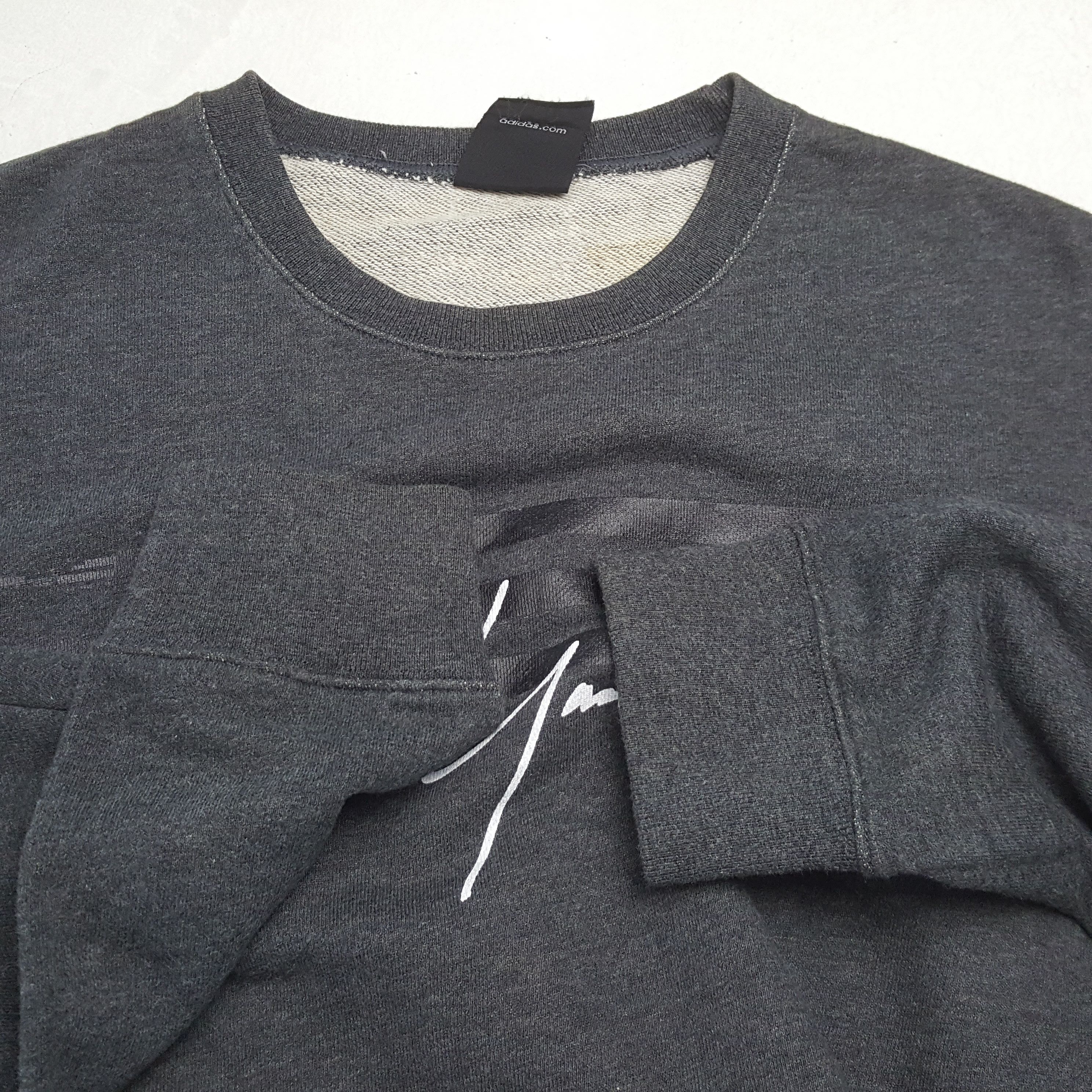 Japanese Brand × Vintage × Yohji Yamamoto Vintage ADIDAS x YOHJI YAMAMOTO Japanese Custom Sweatshirt Size US M / EU 48-50 / 2 - 10 Thumbnail