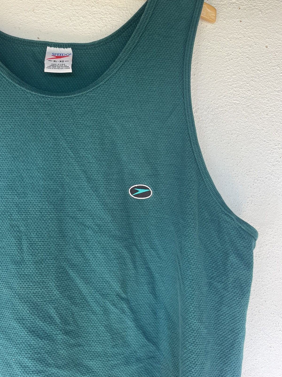 Speedo Vintage 90s Speedo tank top made in USA Size US XL / EU 56 / 4 - 3 Thumbnail