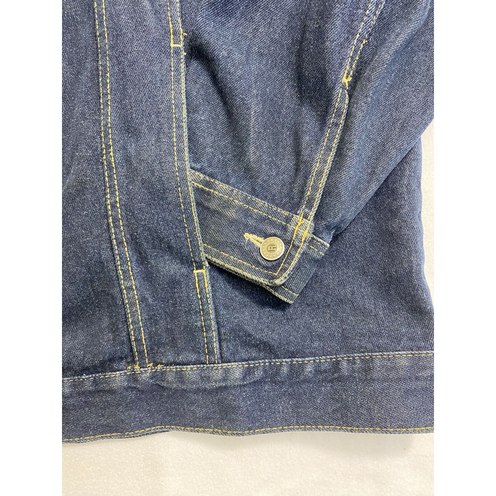 Rock Revival Vintage Revival Lion Mens XXL Dark Denim Jean Jacket 90s Size US XXL / EU 58 / 5 - 2 Thumbnail