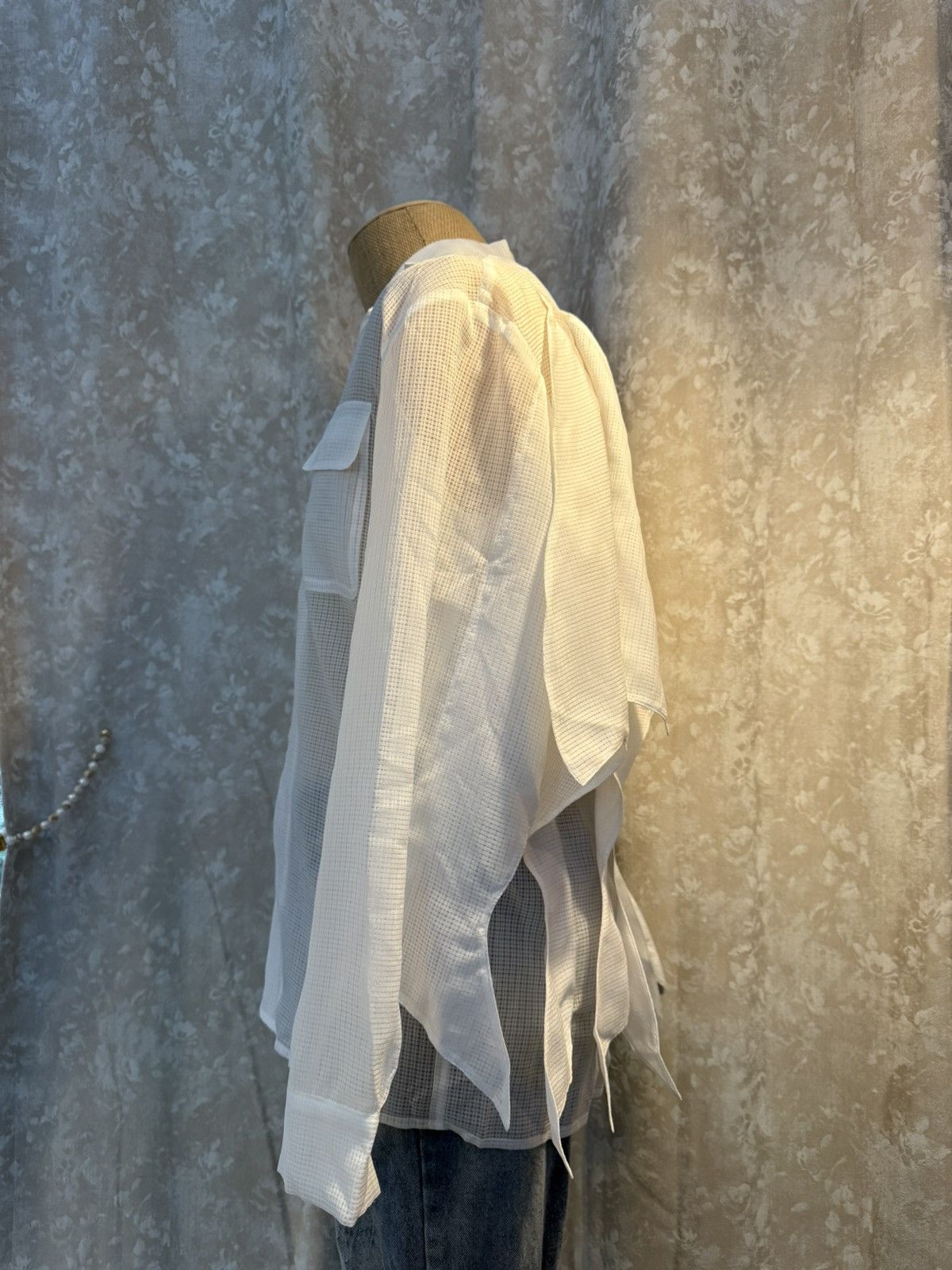 Other Size L - Sheer White Shark Fin Jacket Size US L / EU 52-54 / 3 - 8 Thumbnail