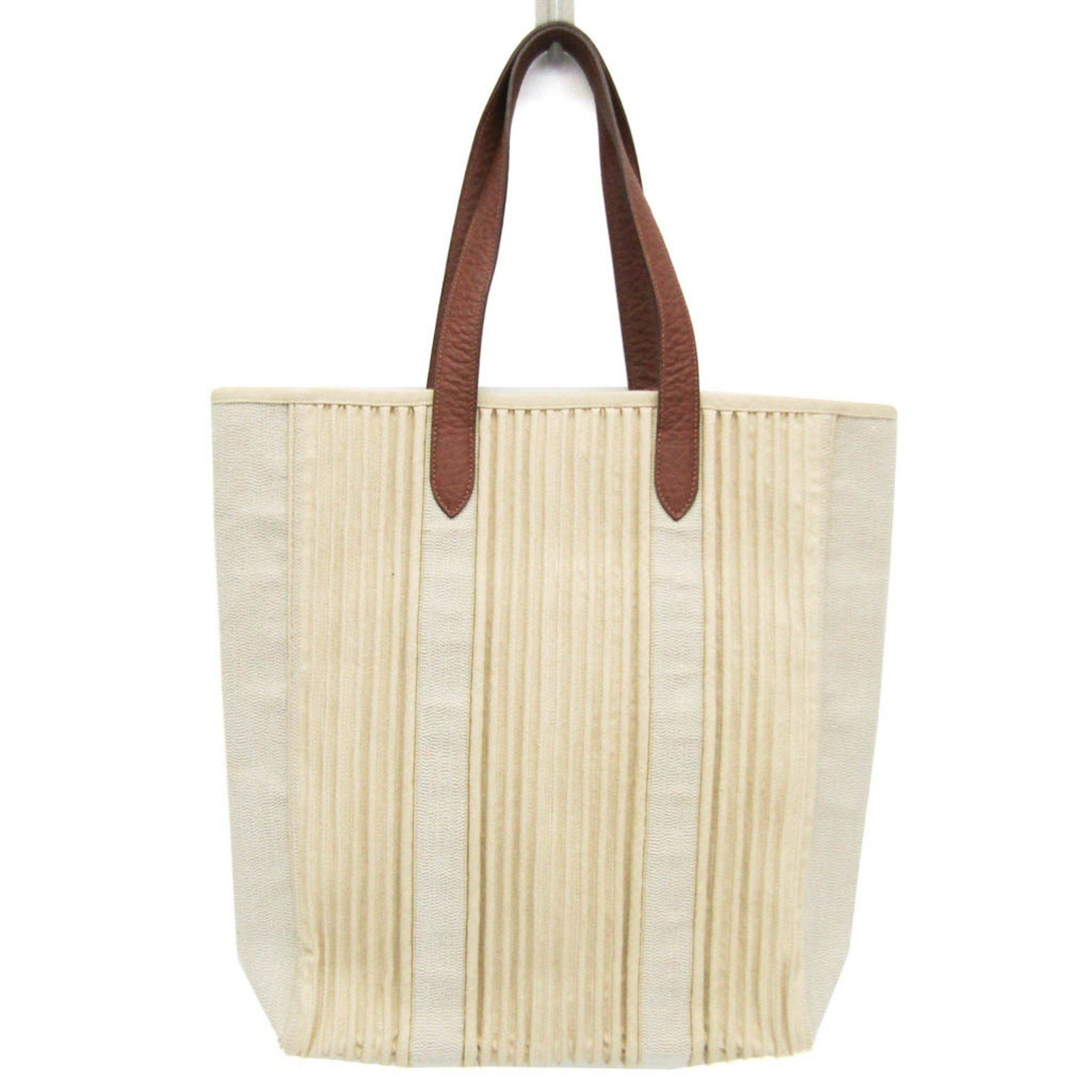 image of Hermes Calicut Tote in Ecru, Women's